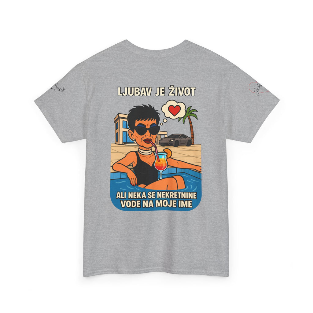Heartfelt Unisex Tee: Love Life, Celebrate Yourself, Perfect Gift for Friends, Casual Style, Summer Vibes