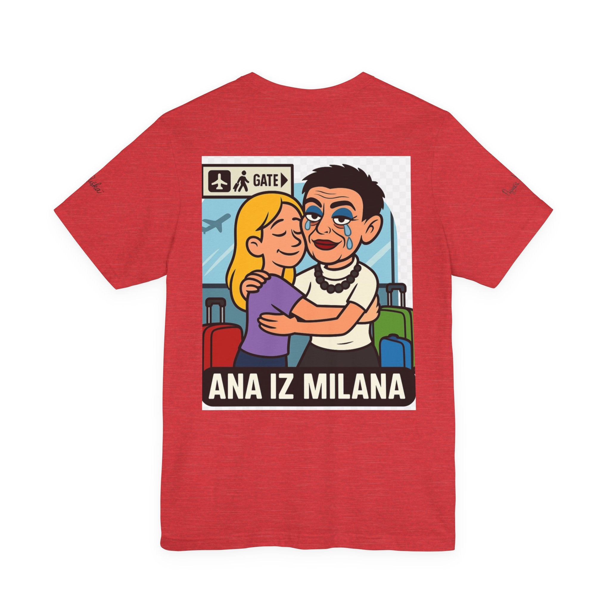 Heartfelt Unisex Tee, Perfect for Travel Lovers, Nostalgic Gift for Friends, Casual Everyday Style, Great for Holidays
