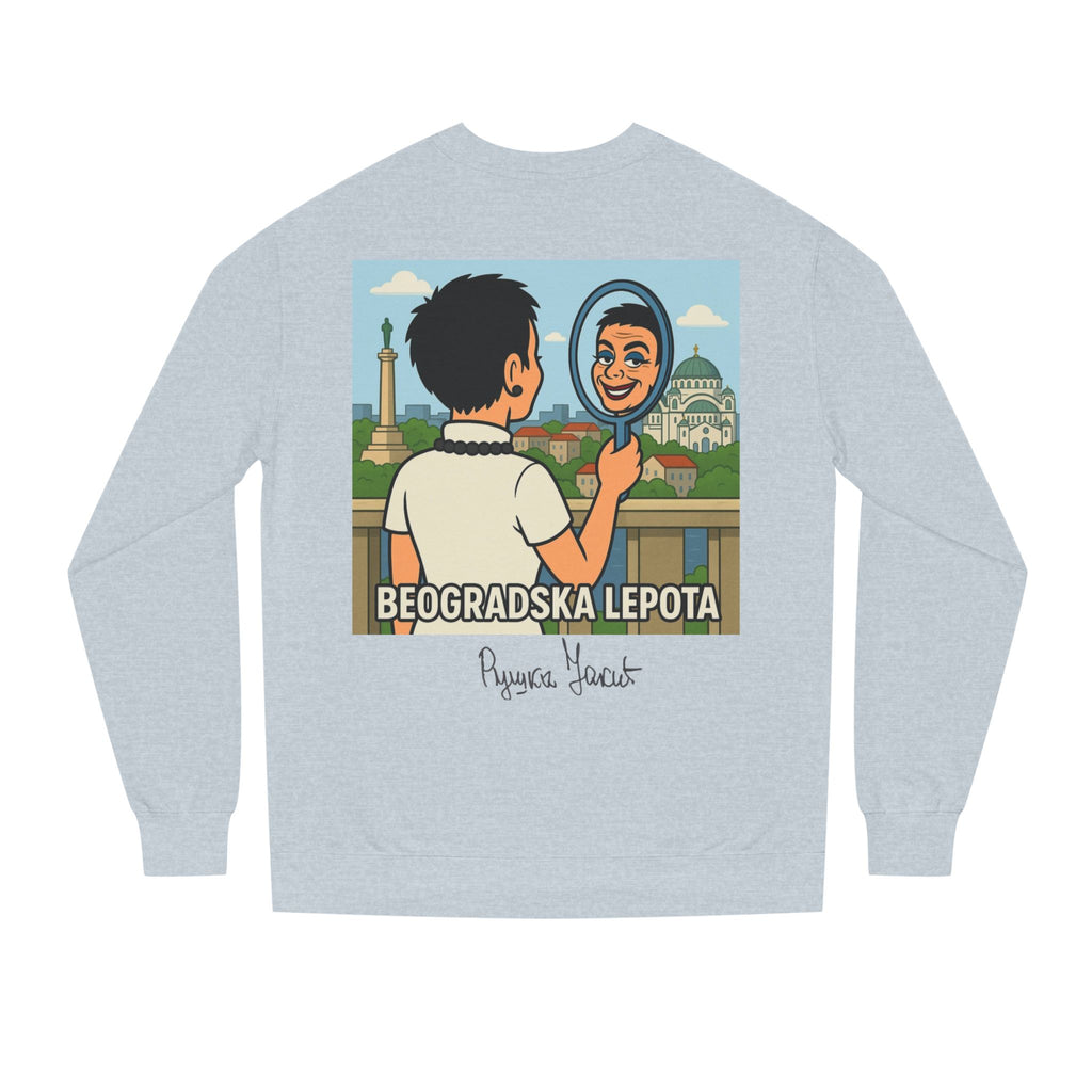 Beograd Beauty Sweatshirt | Unisex Crew Neck, Casual Wear, Travel Gift, Heartfelt Gift, City Love, Everyday Comfort