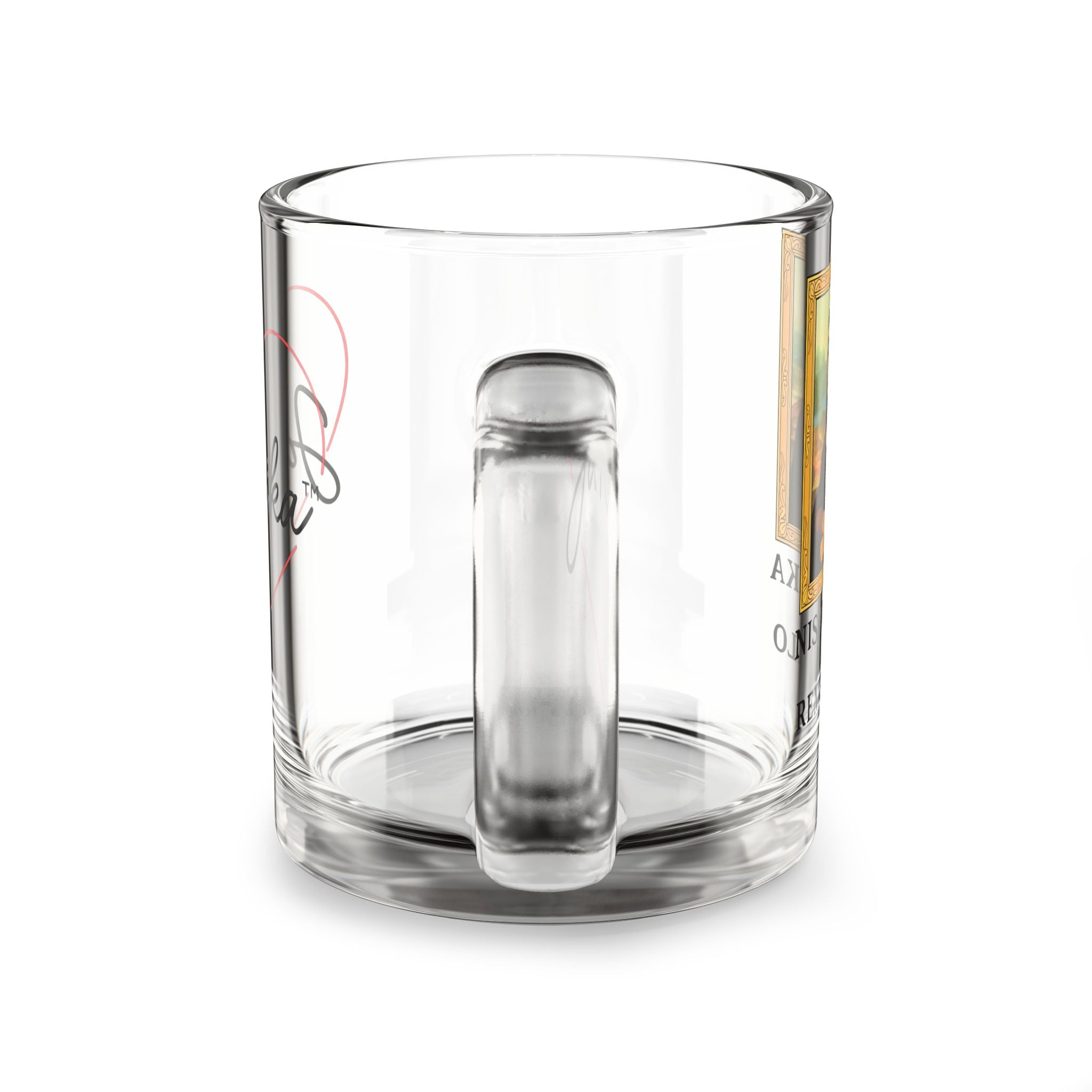 Glass Mug - JA RUSKA Collection - JA SAM REMEK DELO Motivational Message