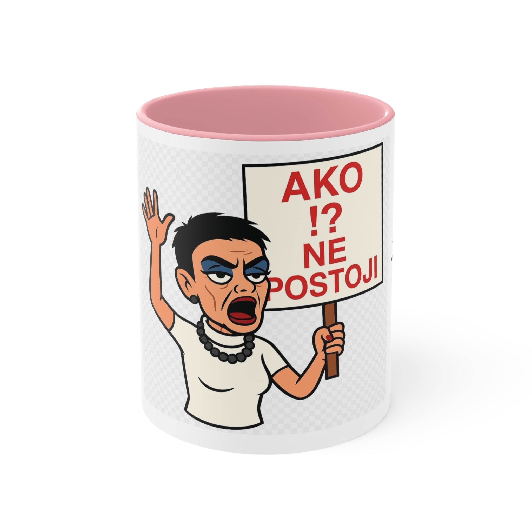 Funny Protest Accent Mugs - Hilarious Gift for Activists, Coffee Lovers, Birthday, Holiday, Unique Kitchen Decor