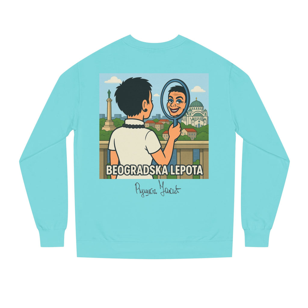 Beograd Beauty Sweatshirt | Unisex Crew Neck, Casual Wear, Travel Gift, Heartfelt Gift, City Love, Everyday Comfort