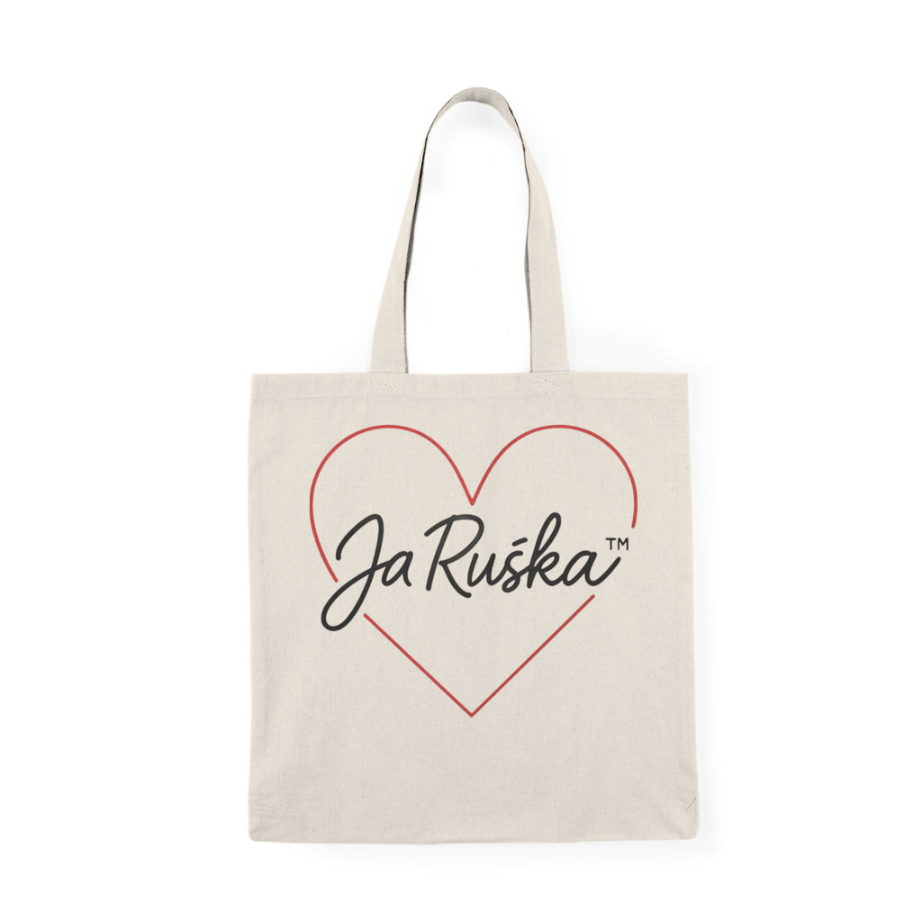 Heartfelt Natural Tote Bag, Eco-Friendly Shopping Bag, Sustainable Gift, Everyday Carryall, Personalized Tote for All Occasions