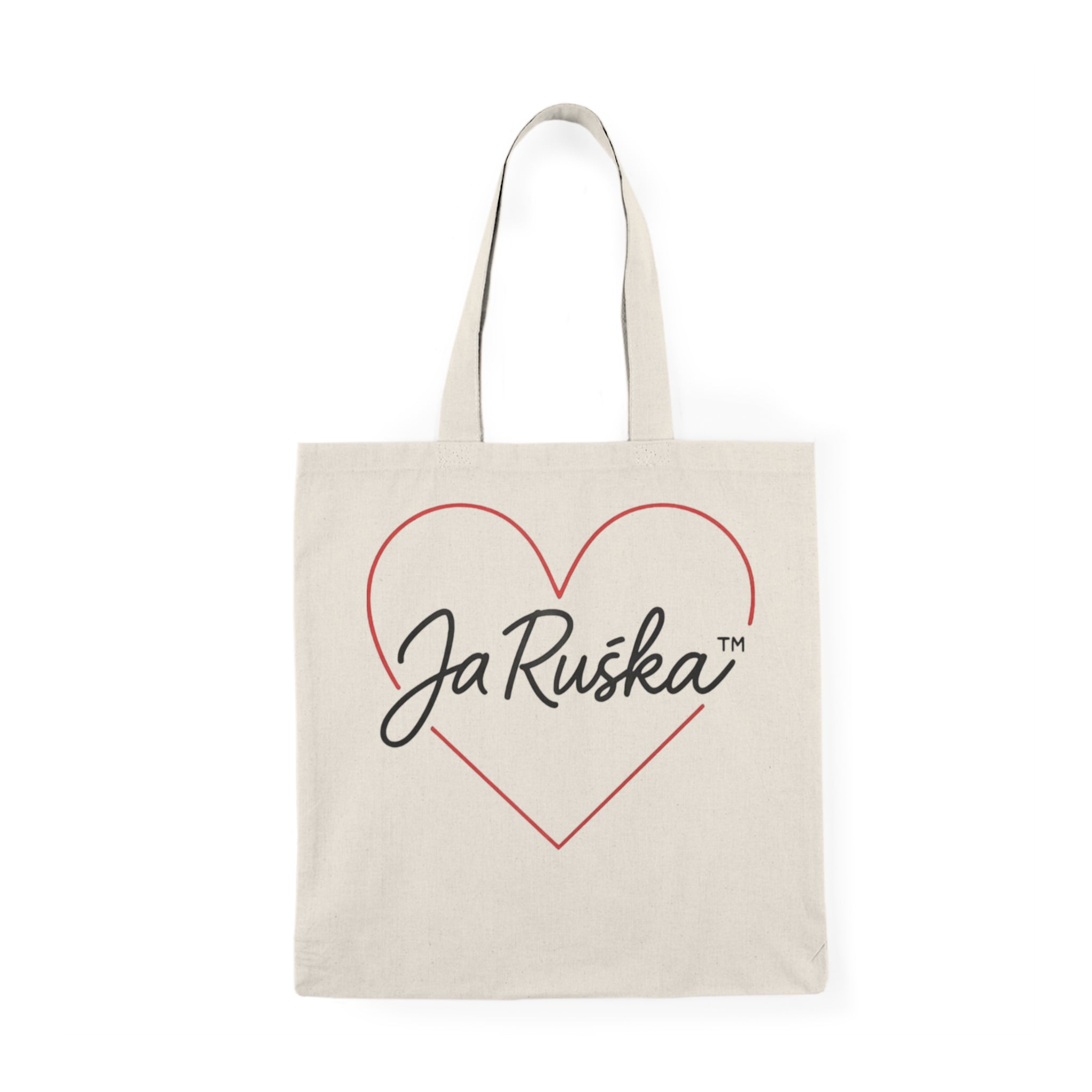 Heartfelt Natural Tote Bag, Eco-Friendly Shopping Bag, Sustainable Gift, Everyday Carryall, Personalized Tote for All Occasions