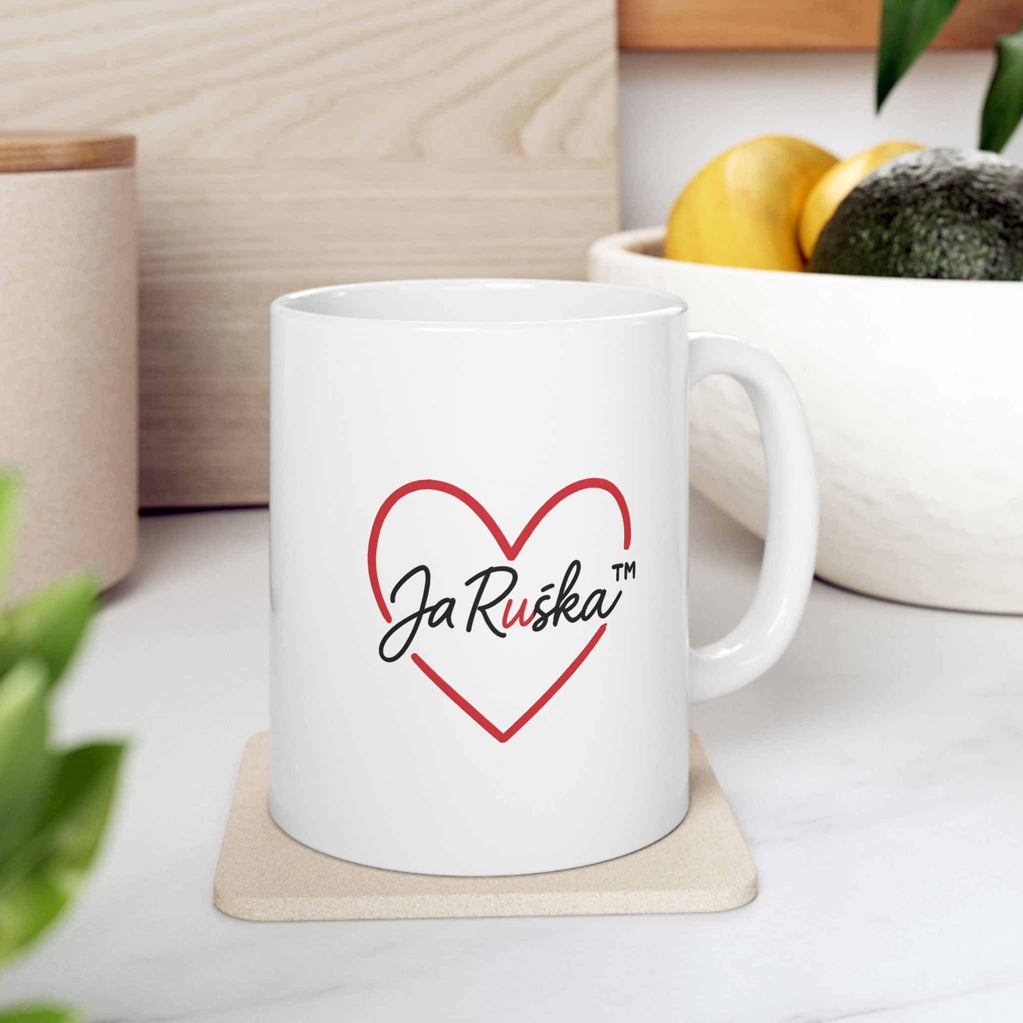 Funny Luxury Mug - 💋 Love Is Life, But Let the Property Be in My Name