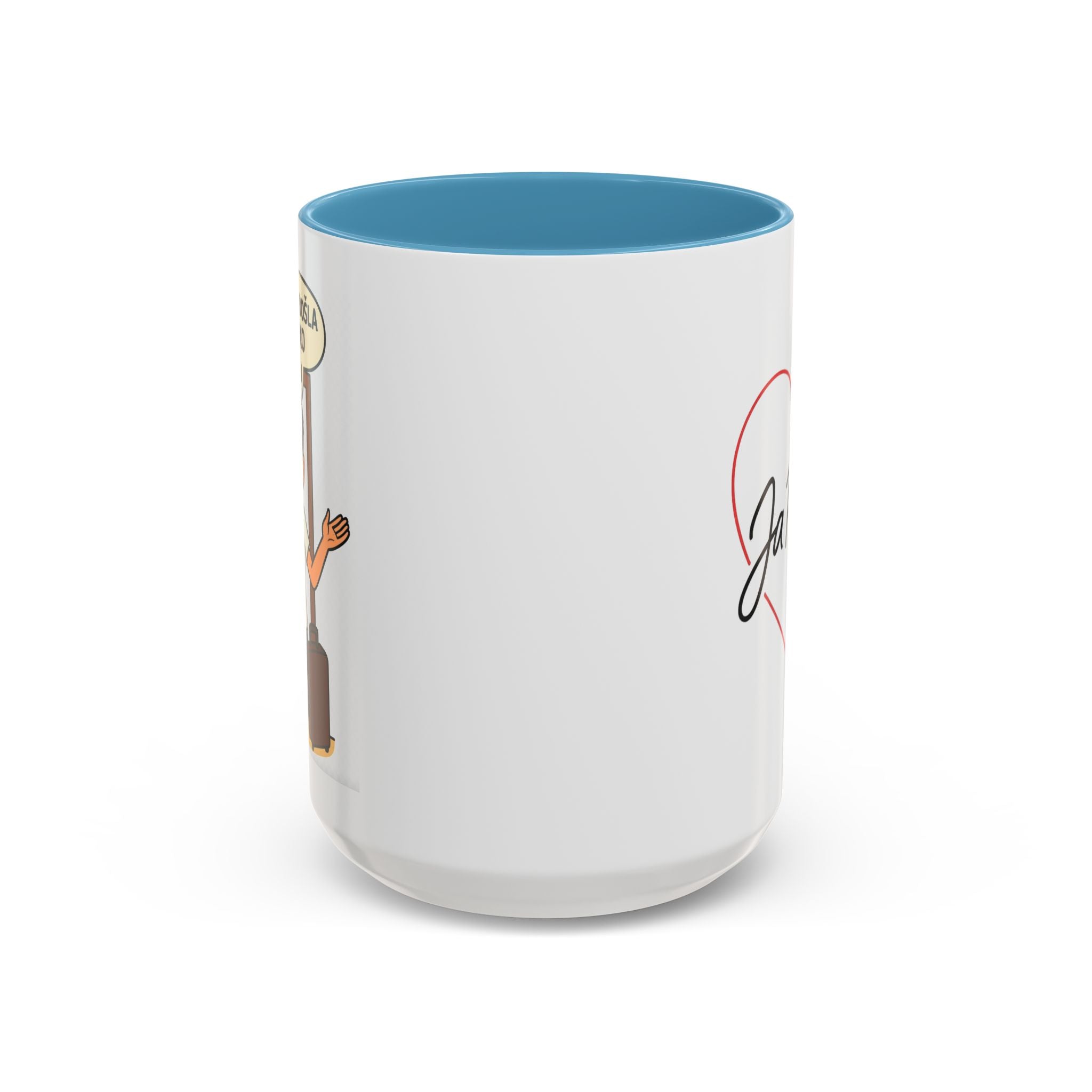 Heartfelt Accent Coffee Mug with Ja Ruška Design, Love Gifts for Coffee Lovers, Unique Morning Mug, Personalized Ceremony Cup, Cute [...]
