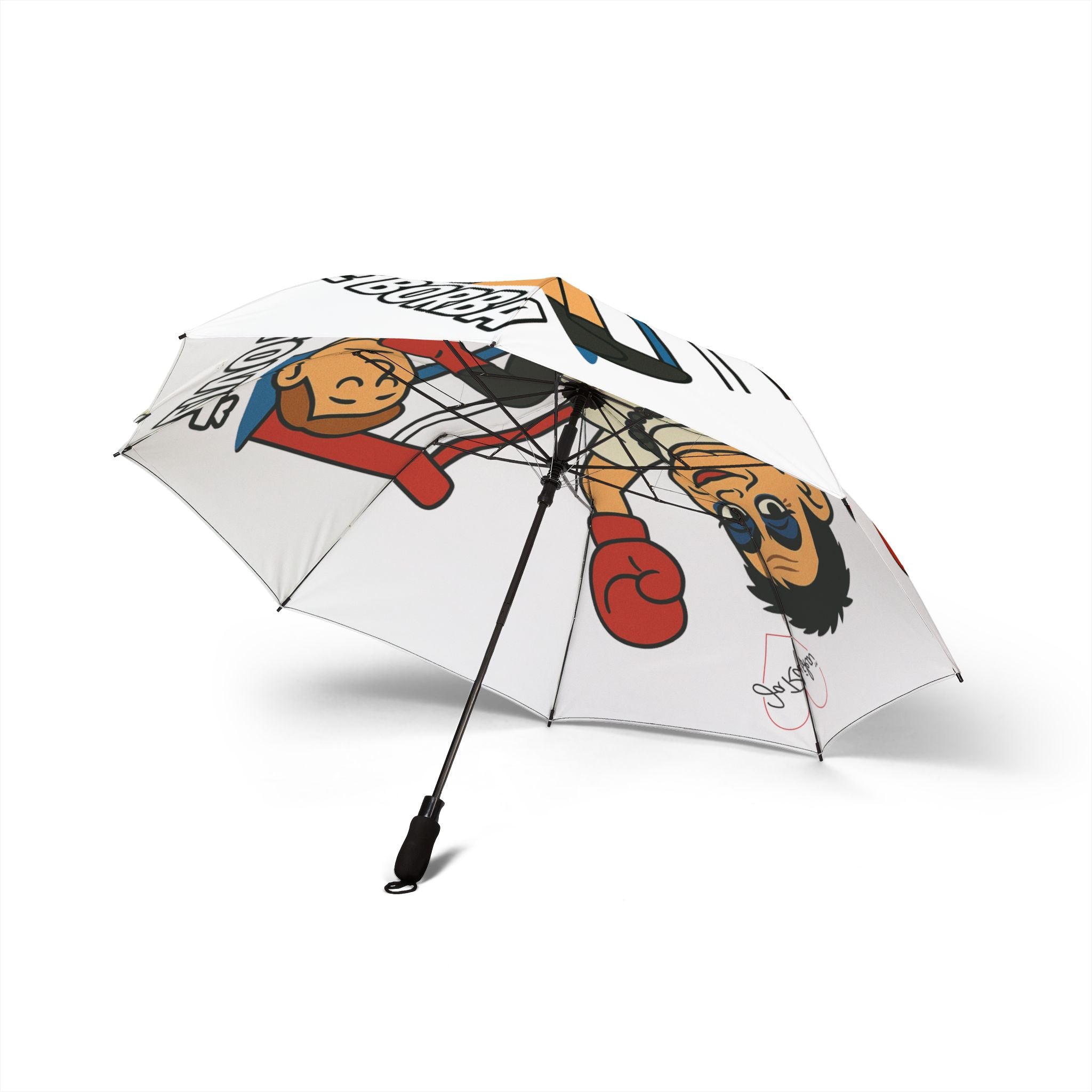 Fun Cartoon Umbrella, Lightweight Folding Umbrella, Unique Gift for Sport Lovers, Kids' Outdoor Gear, Funny Rain Accessory