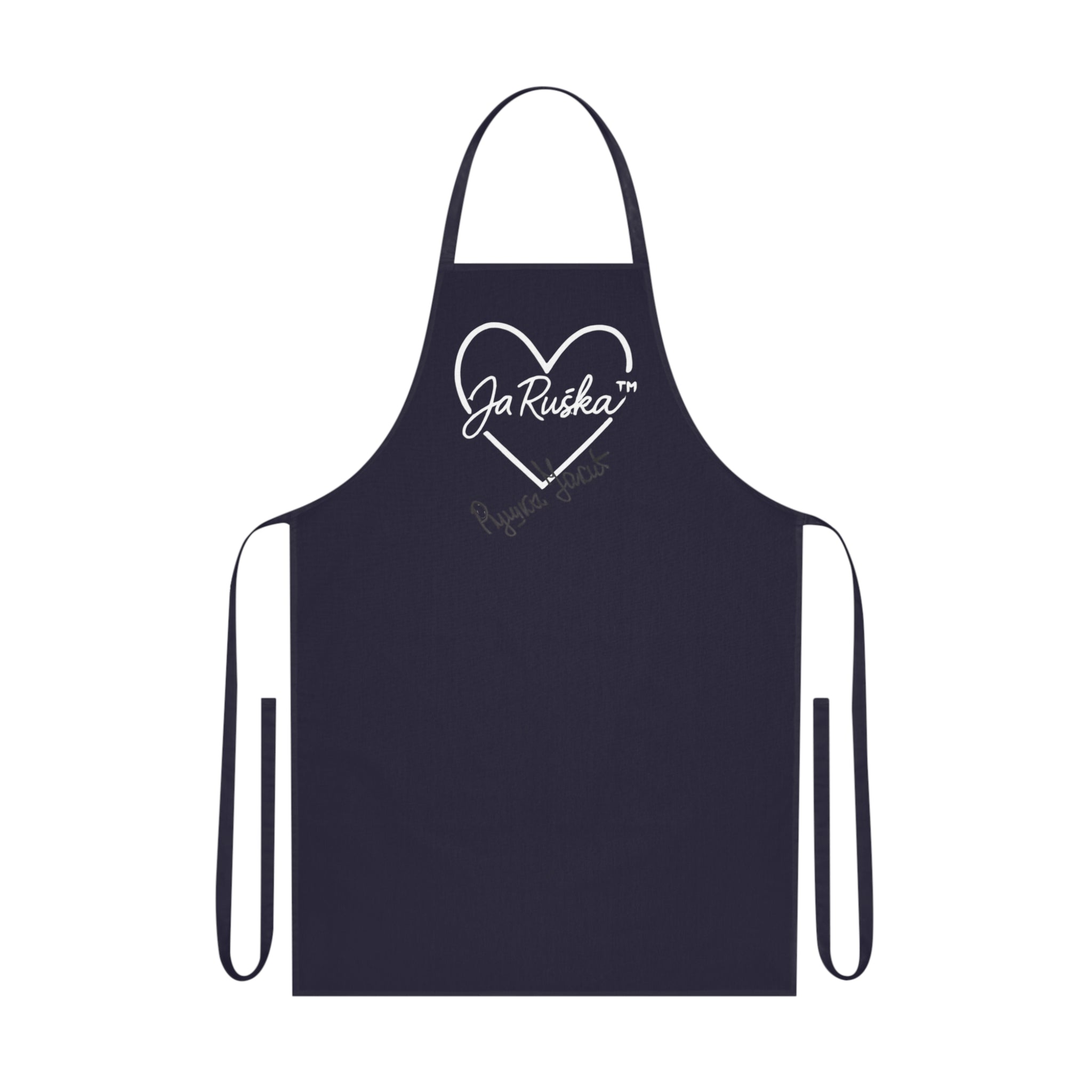Kitchen Apron Personalized with Signature of RUSKA JAKIC Collection - Best Word Manipulation for SEO