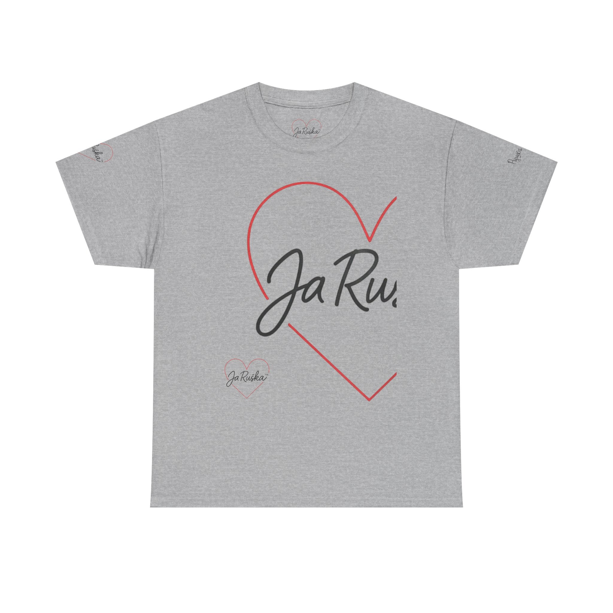 Unisex Cotton Tee - Heart Design, Casual Wear, Gift for Superhero Fans, Trendy Streetwear, Perfect for Celebrations