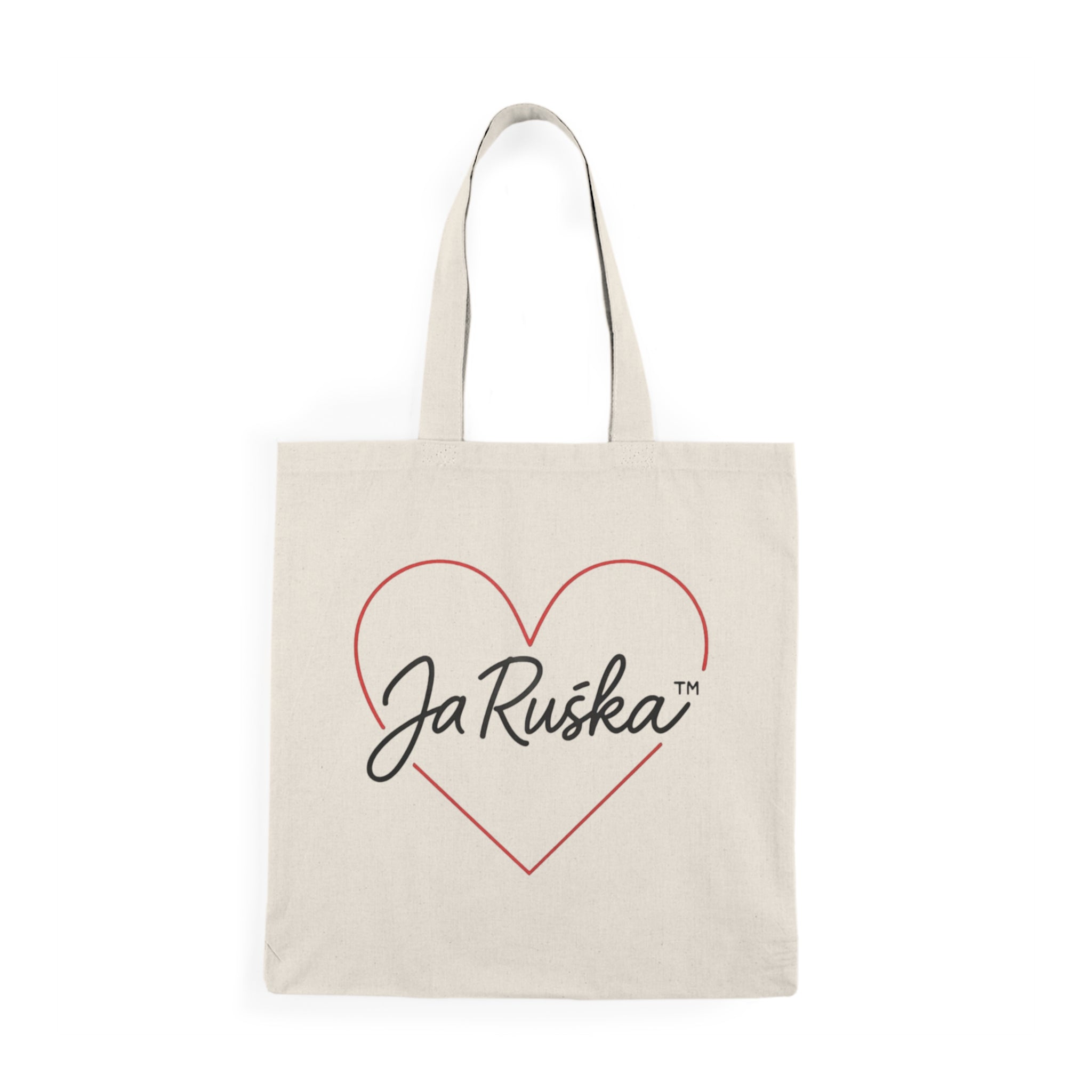 Heartfelt Natural Tote Bag, Eco-Friendly Shopping Bag, Sustainable Gift, Everyday Carryall, Personalized Tote for All Occasions