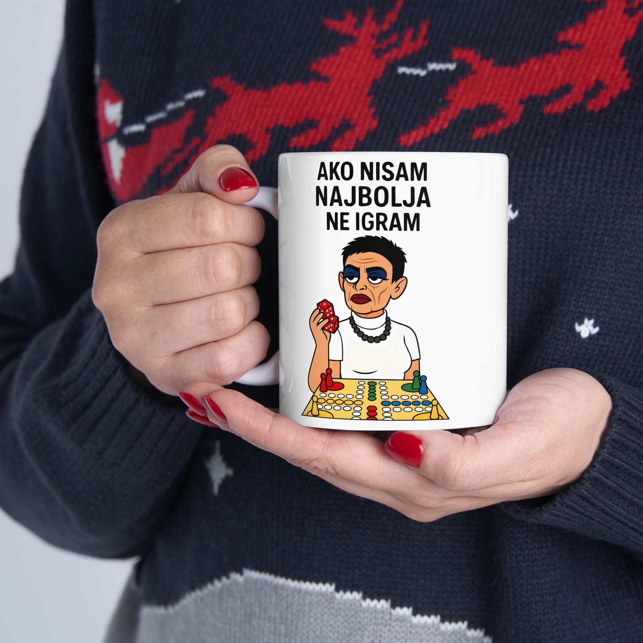 Motivational Coffee Mug JA RUSKA