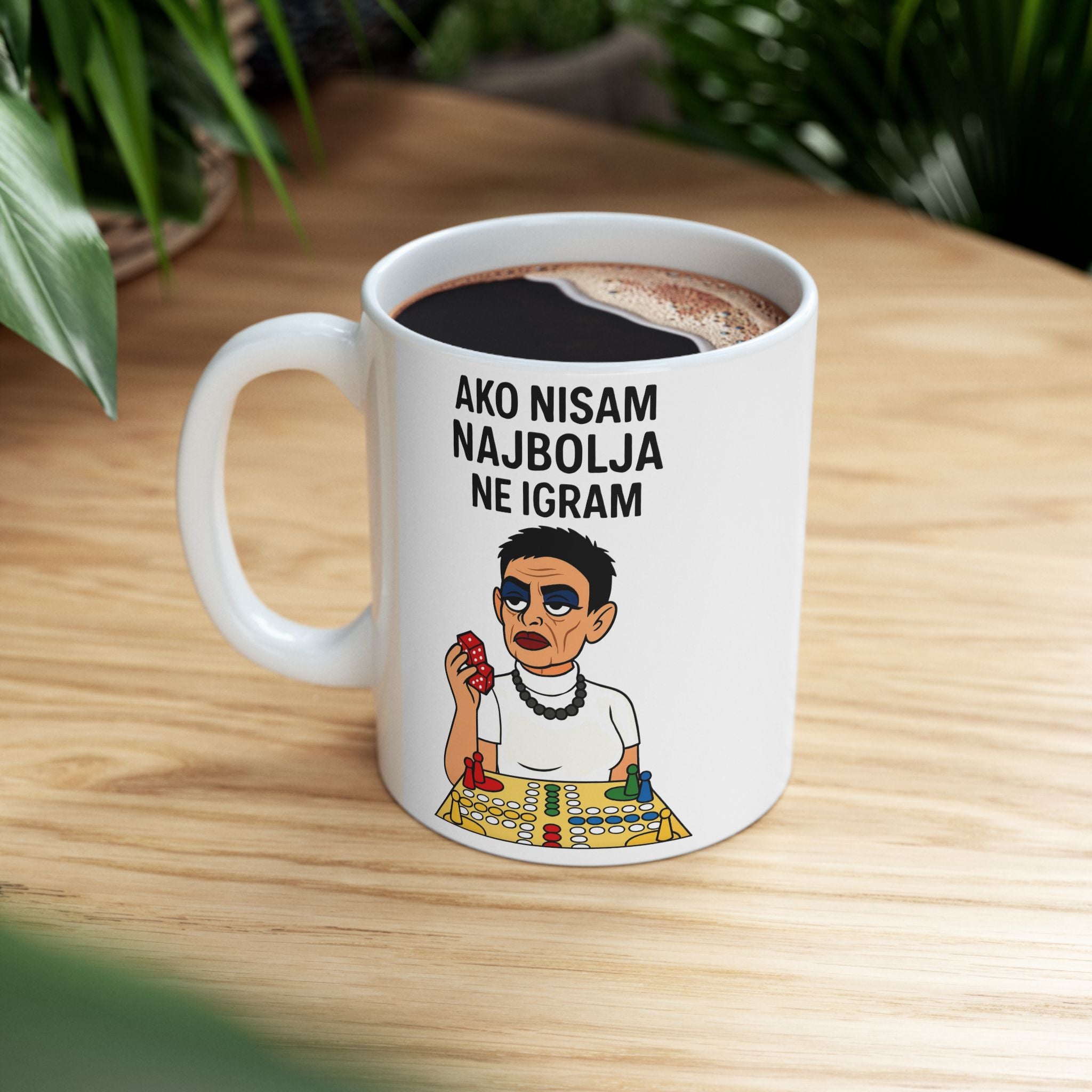 Motivational Coffee Mug JA RUSKA