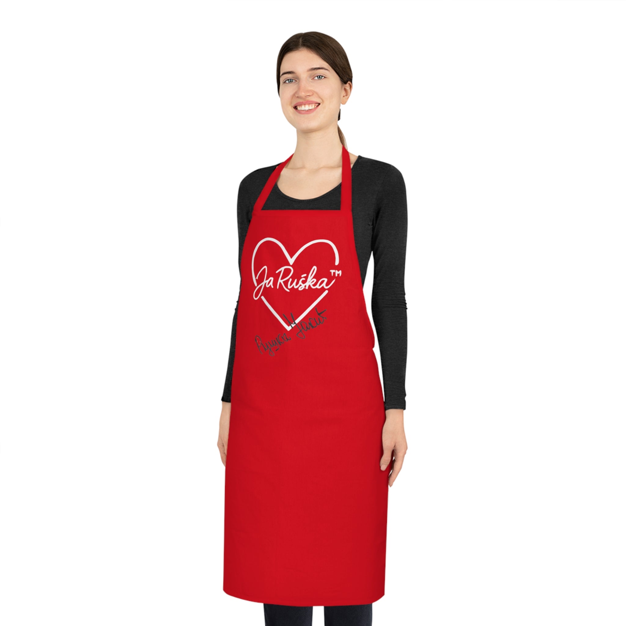 Kitchen Apron Personalized with Signature of RUSKA JAKIC Collection - Best Word Manipulation for SEO
