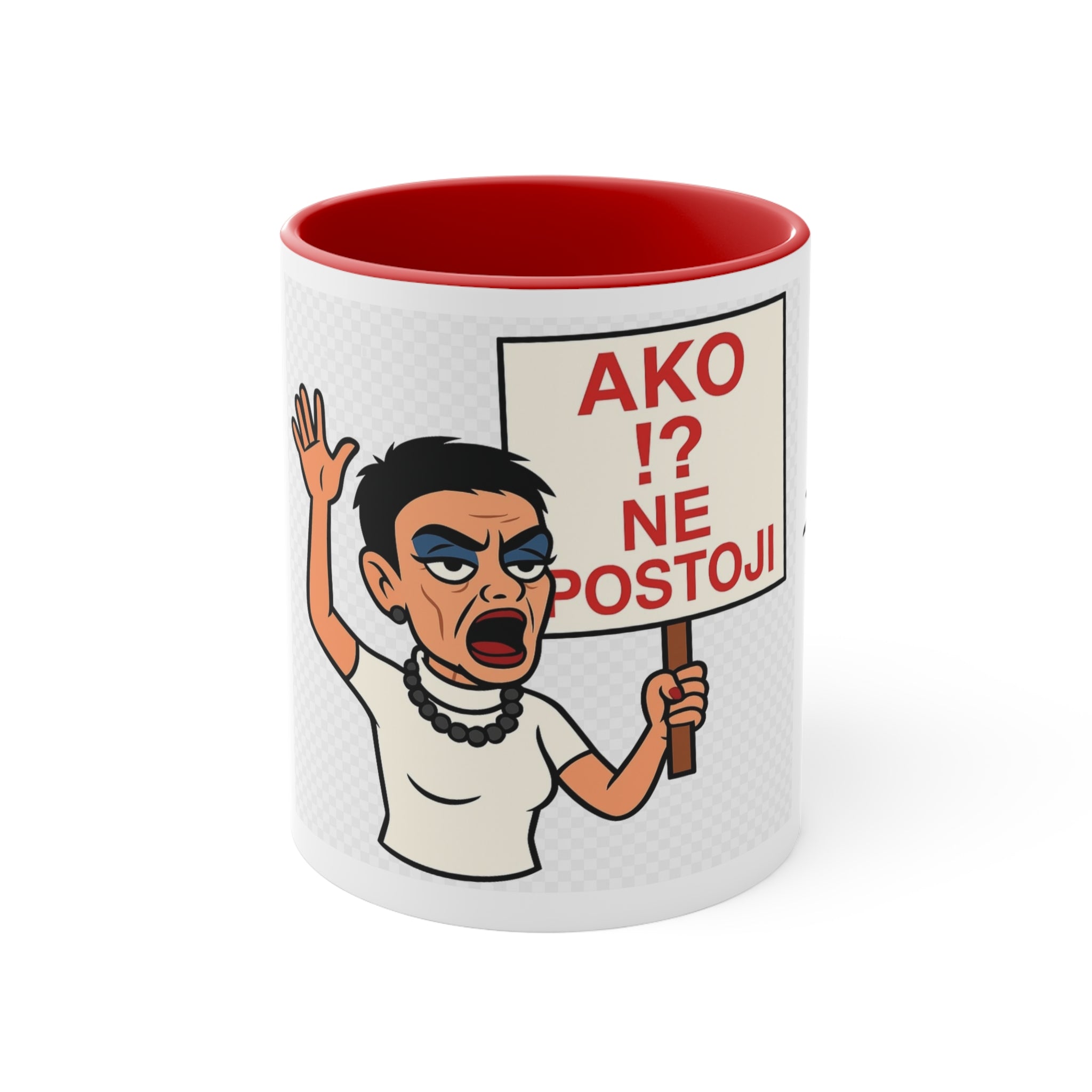 Funny Protest Accent Mugs - Hilarious Gift for Activists, Coffee Lovers, Birthday, Holiday, Unique Kitchen Decor