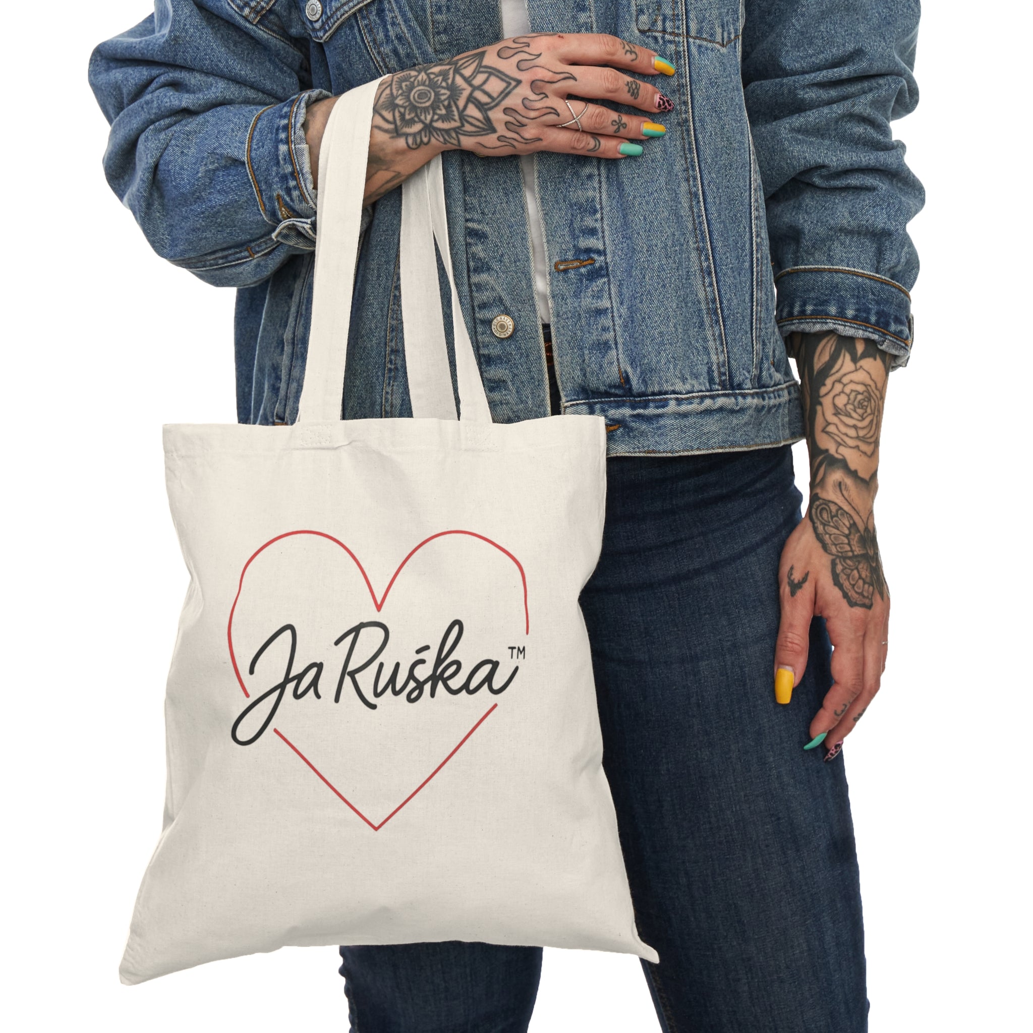 Heartfelt Natural Tote Bag, Eco-Friendly Shopping Bag, Sustainable Gift, Everyday Carryall, Personalized Tote for All Occasions