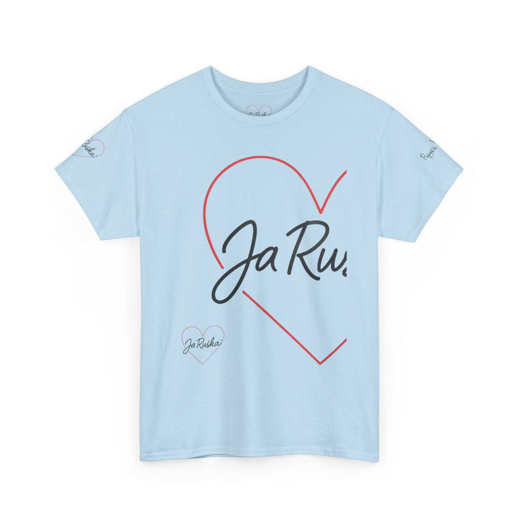 Unisex Cotton Tee - Heart Design, Casual Wear, Gift for Superhero Fans, Trendy Streetwear, Perfect for Celebrations
