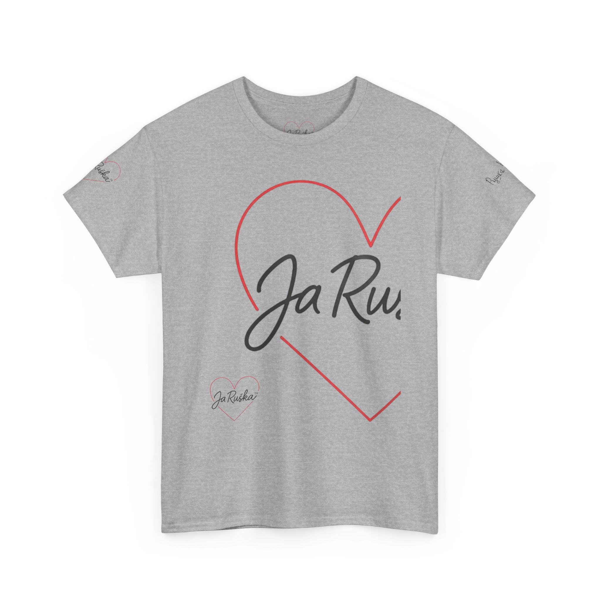 Unisex Cotton Tee - Heart Design, Casual Wear, Gift for Superhero Fans, Trendy Streetwear, Perfect for Celebrations