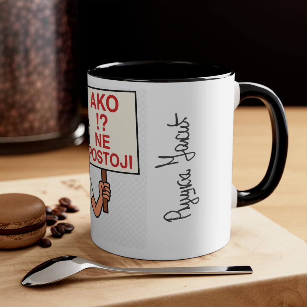 Funny Protest Accent Mugs - Hilarious Gift for Activists, Coffee Lovers, Birthday, Holiday, Unique Kitchen Decor