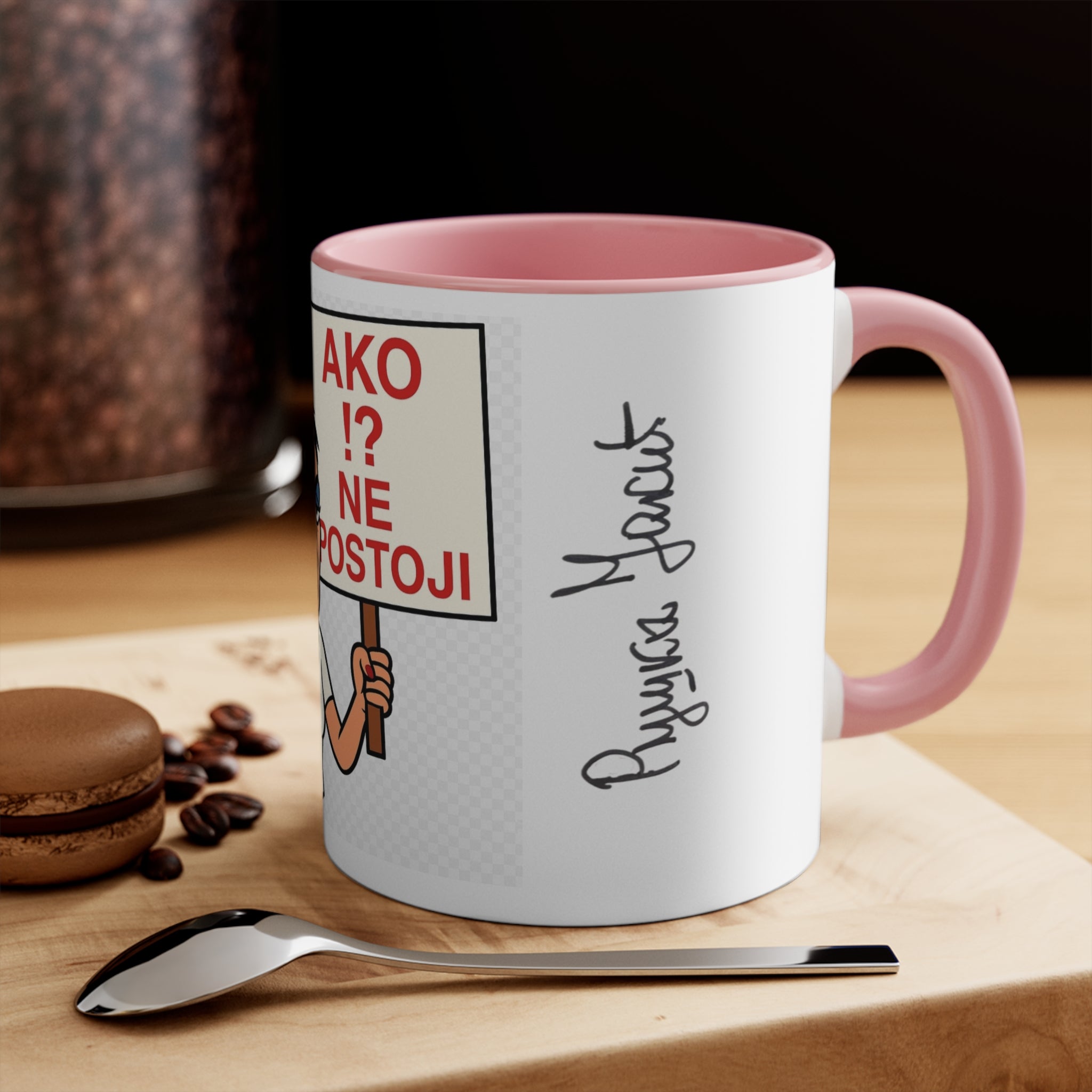 Funny Protest Accent Mugs - Hilarious Gift for Activists, Coffee Lovers, Birthday, Holiday, Unique Kitchen Decor
