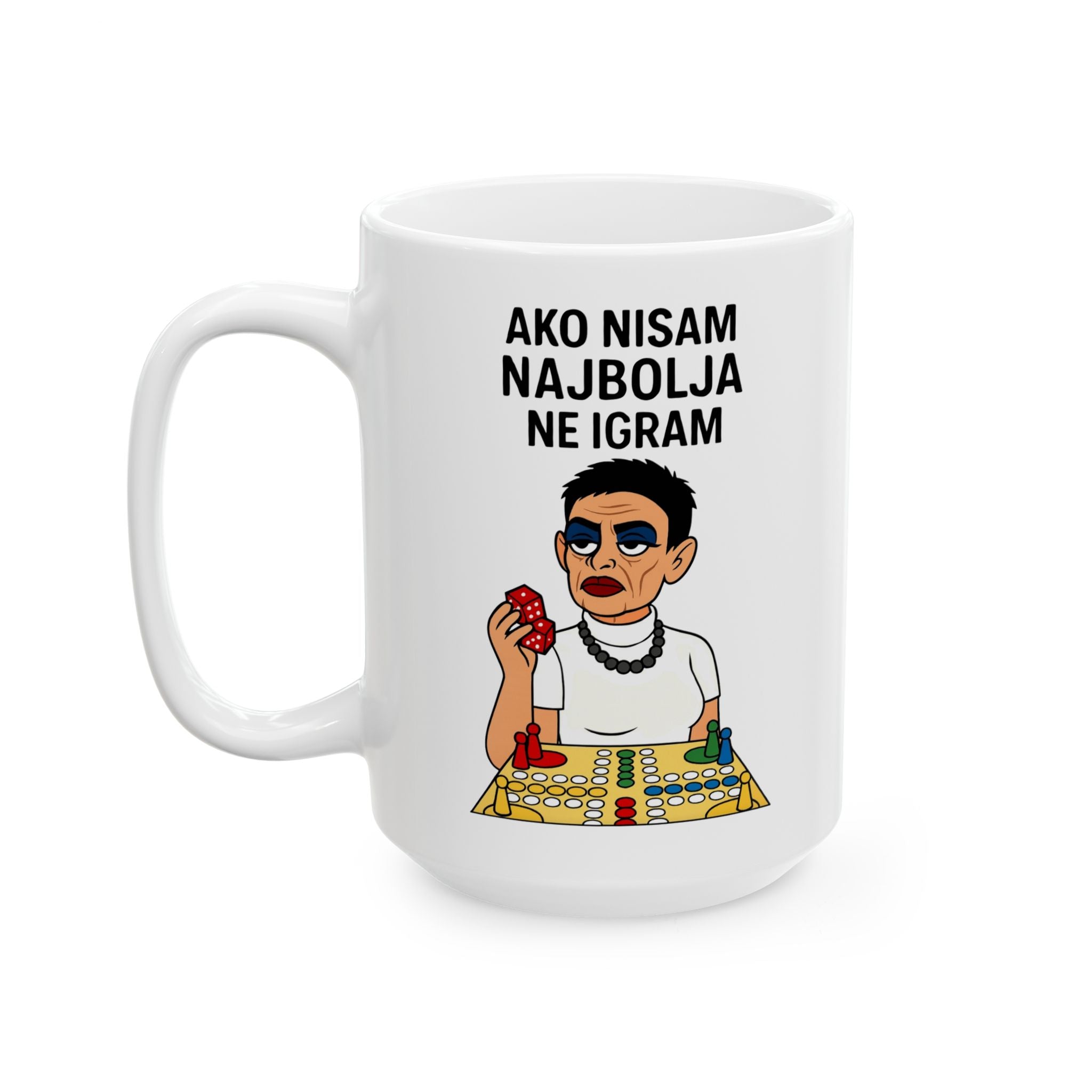 Motivational Coffee Mug JA RUSKA