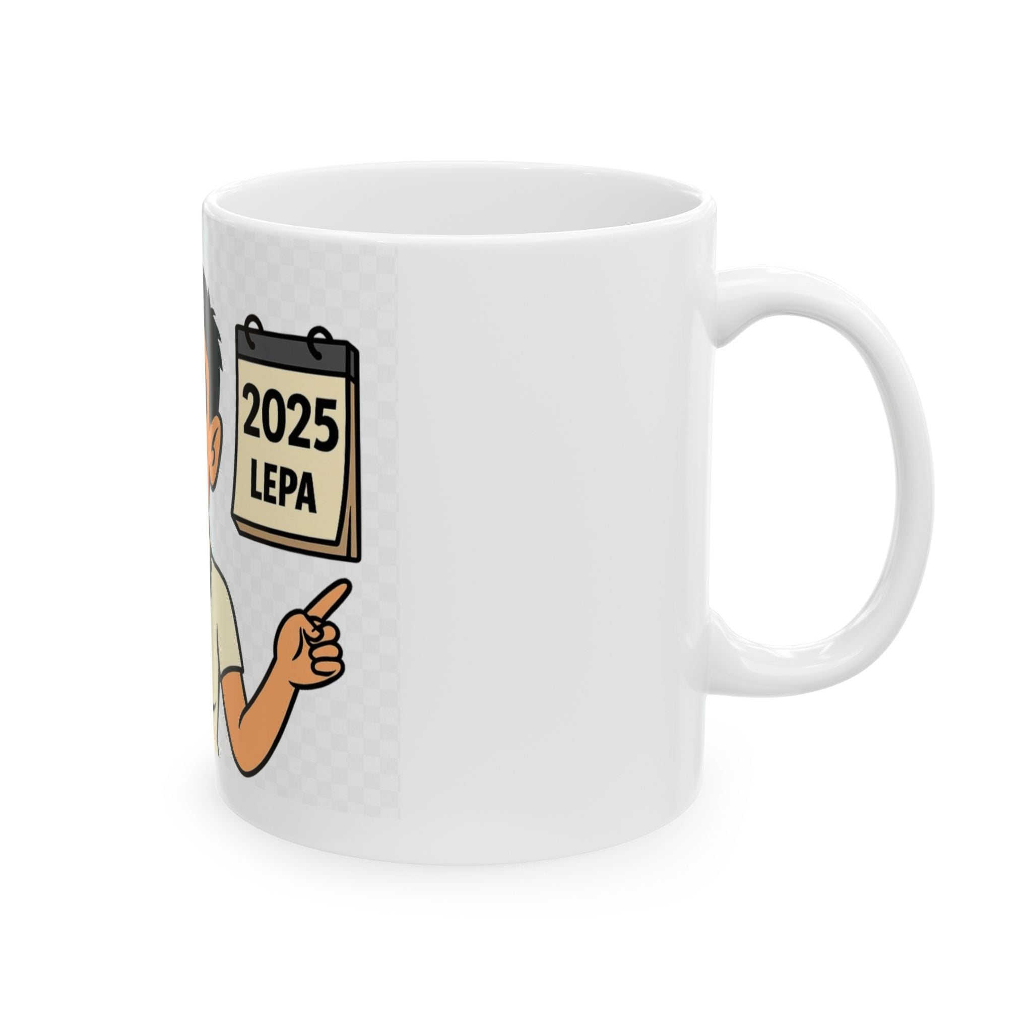 Funny Cartoon Ceramic Mug – 11oz & 15oz, Gift for Coffee Lovers, Unique Kitchen Decor, Humorous Drinkware, Birthday Present, Office Humor