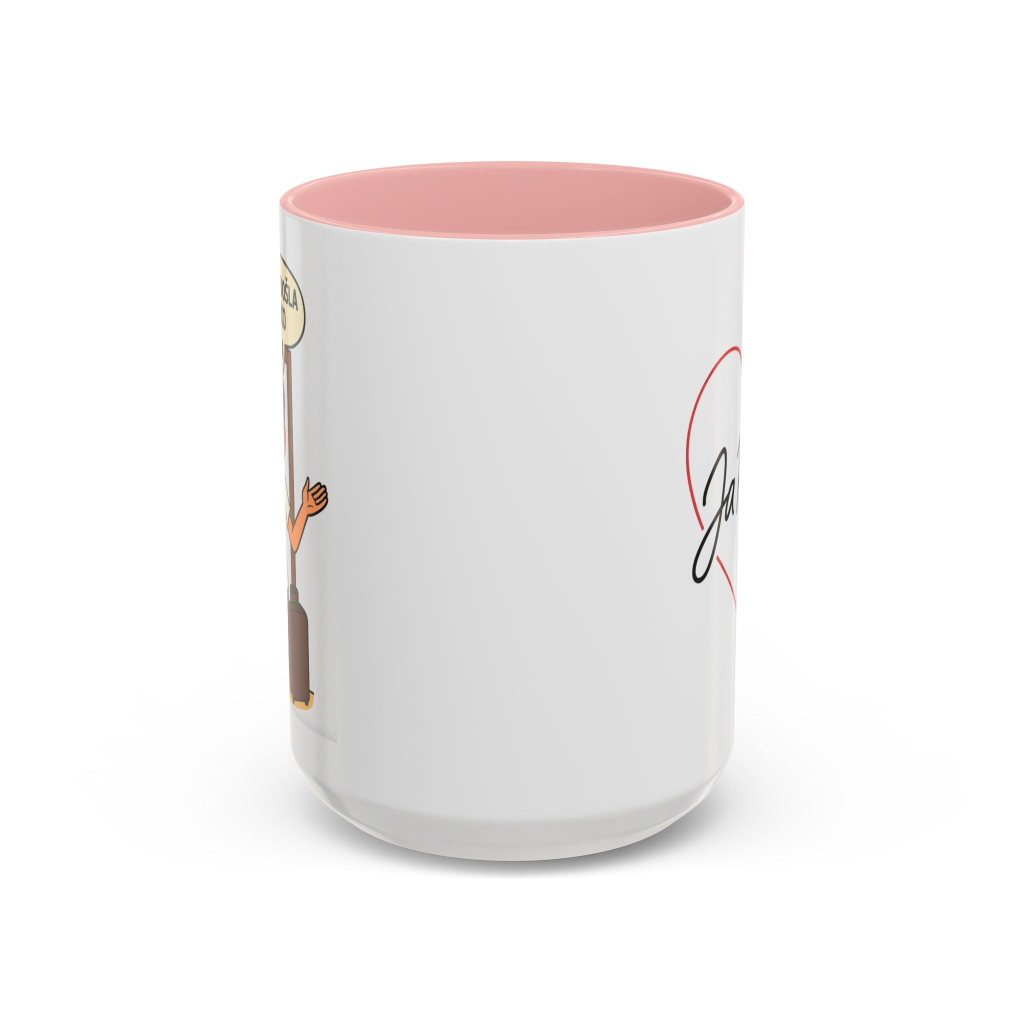 Heartfelt Accent Coffee Mug with Ja Ruška Design, Love Gifts for Coffee Lovers, Unique Morning Mug, Personalized Ceremony Cup, Cute [...]
