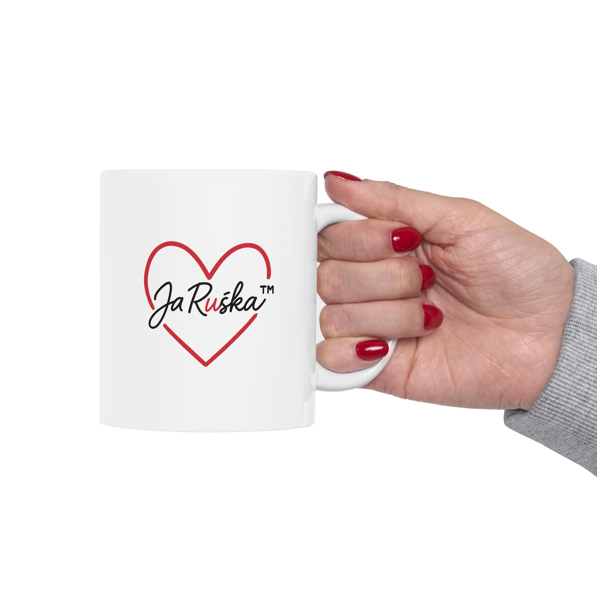 Funny Luxury Mug - 💋 Love Is Life, But Let the Property Be in My Name