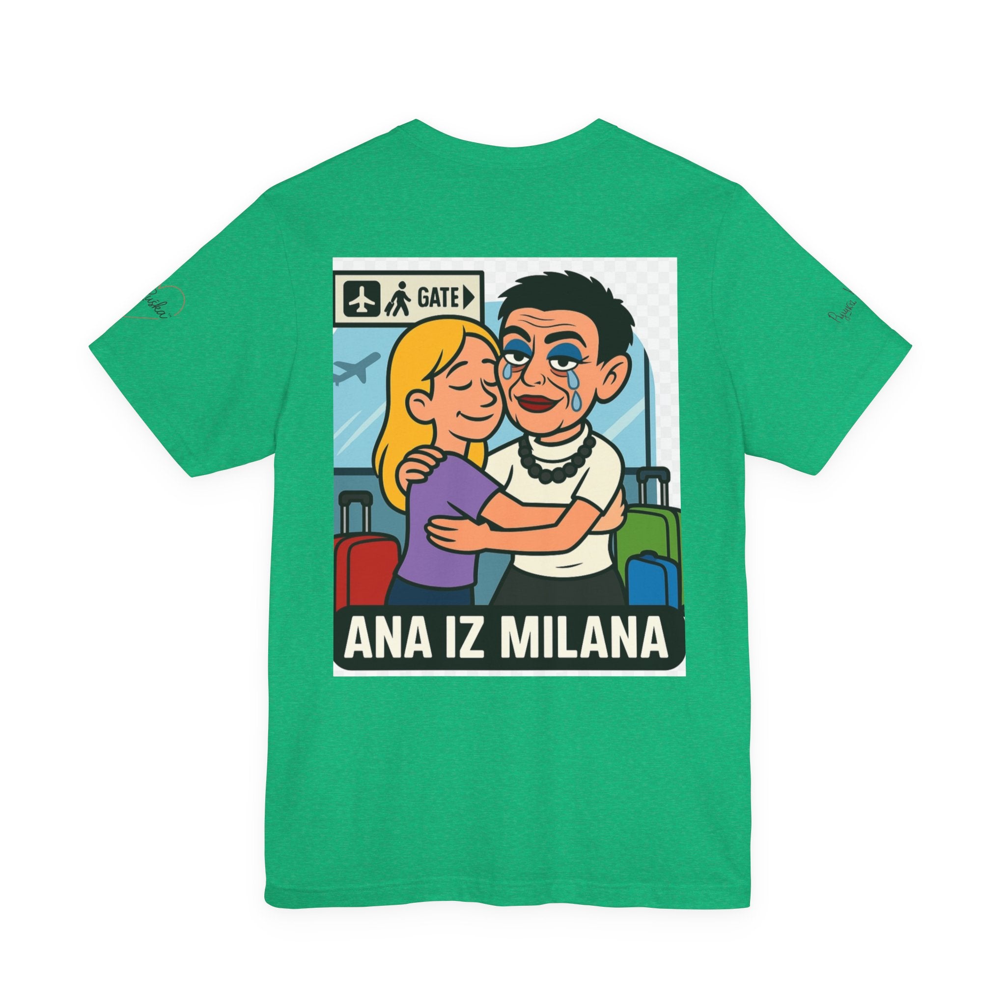 Heartfelt Unisex Tee, Perfect for Travel Lovers, Nostalgic Gift for Friends, Casual Everyday Style, Great for Holidays