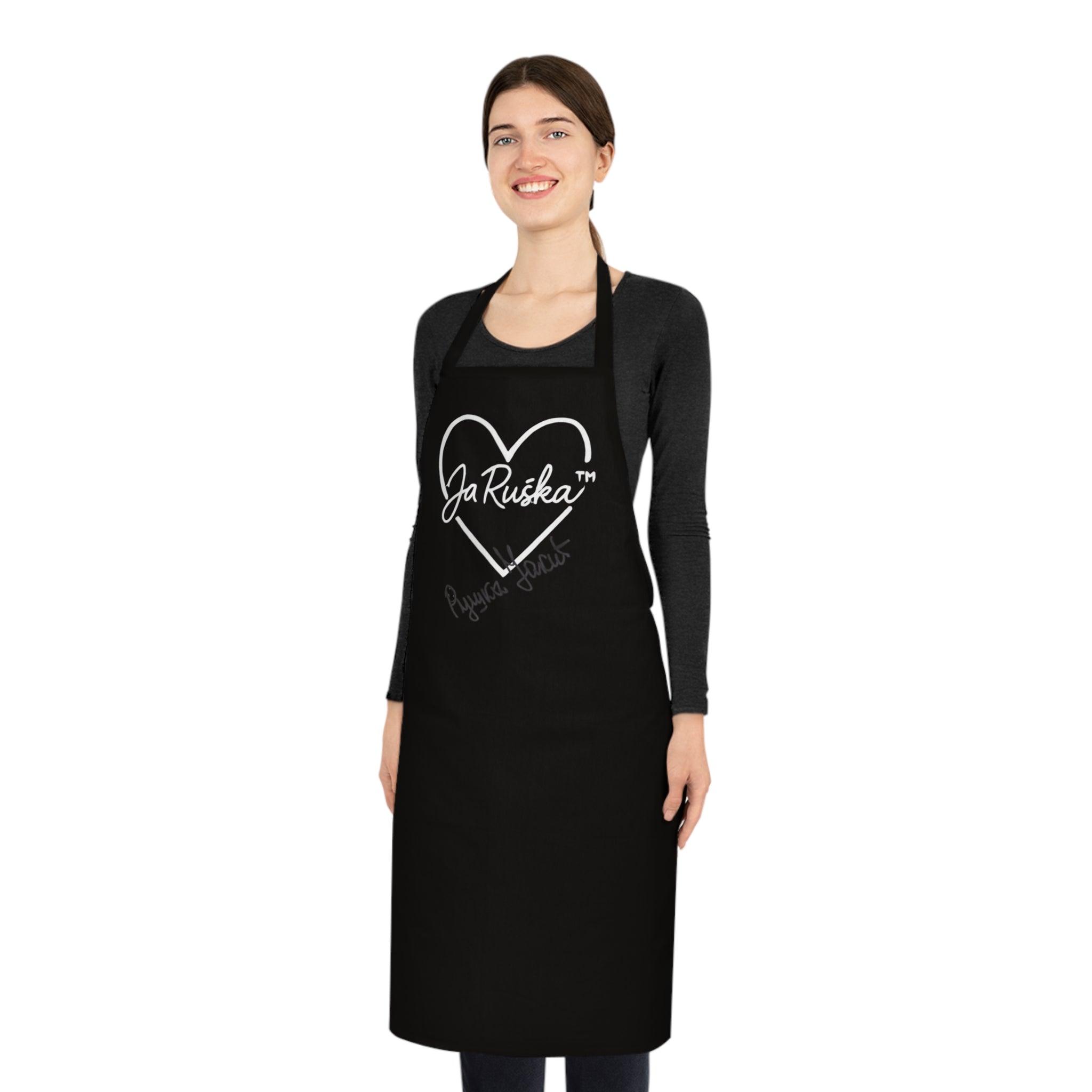 Kitchen Apron Personalized with Signature of RUSKA JAKIC Collection - Best Word Manipulation for SEO