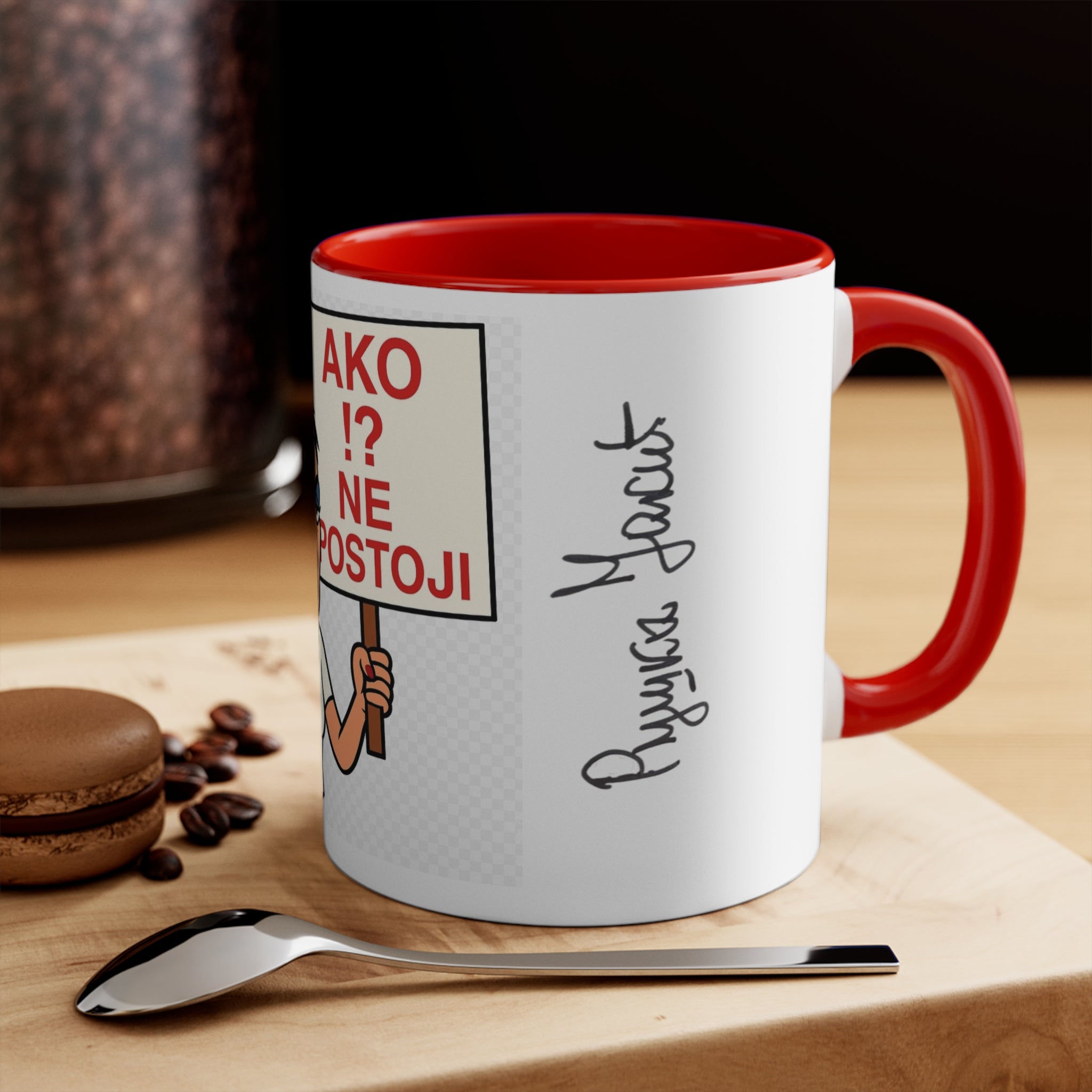 Funny Protest Accent Mugs - Hilarious Gift for Activists, Coffee Lovers, Birthday, Holiday, Unique Kitchen Decor