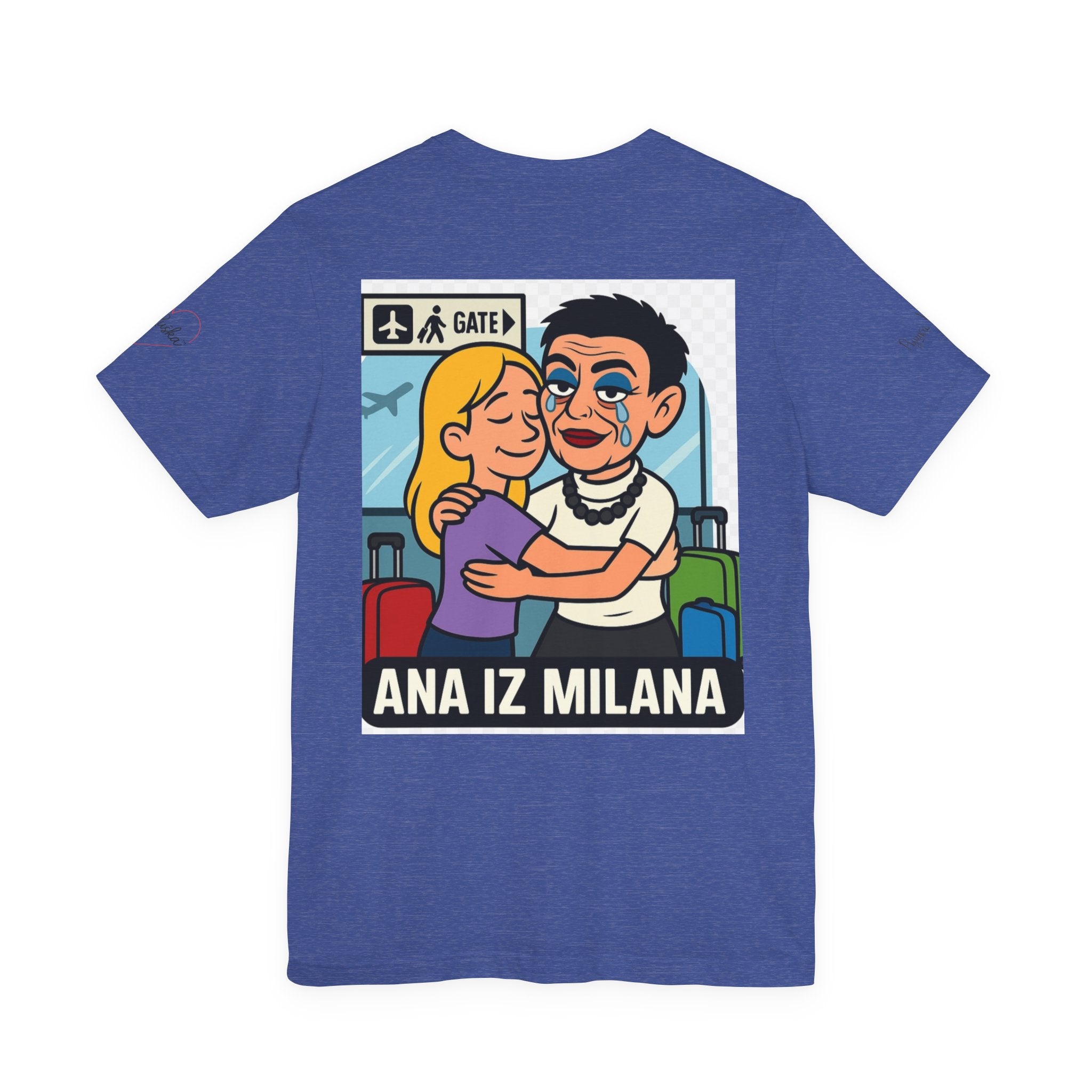 Heartfelt Unisex Tee, Perfect for Travel Lovers, Nostalgic Gift for Friends, Casual Everyday Style, Great for Holidays