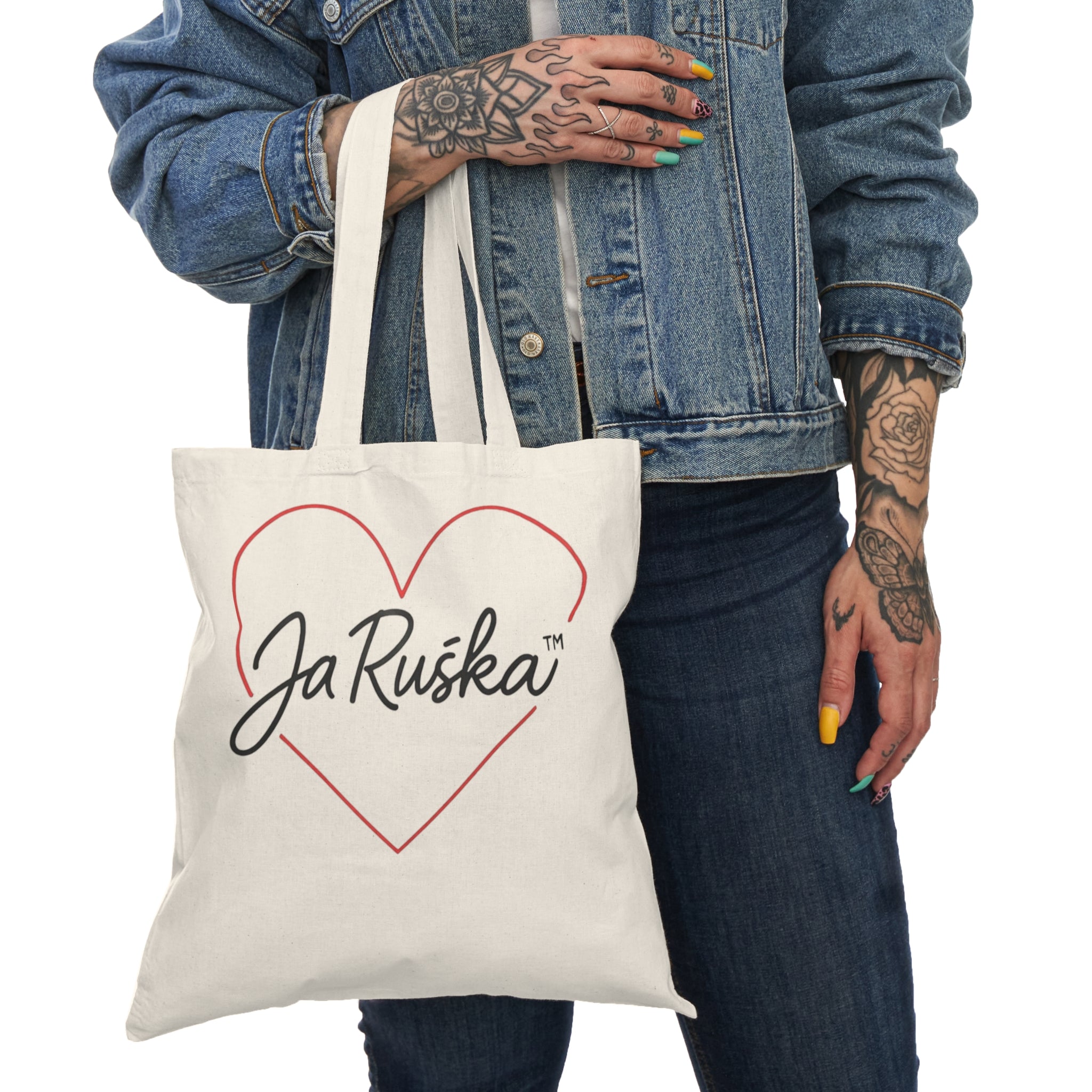 Heartfelt Natural Tote Bag, Eco-Friendly Shopping Bag, Sustainable Gift, Everyday Carryall, Personalized Tote for All Occasions