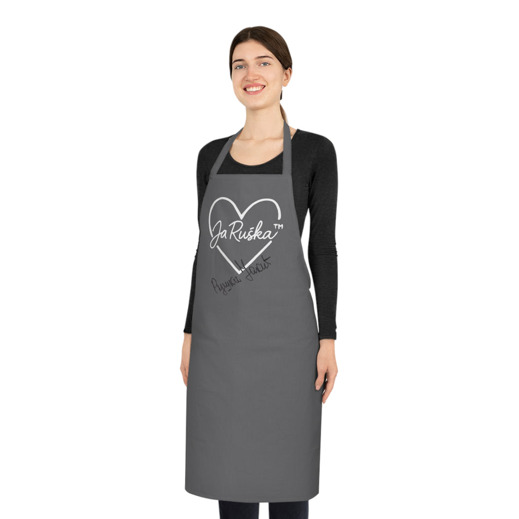 Kitchen Apron Personalized with Signature of RUSKA JAKIC Collection - Best Word Manipulation for SEO