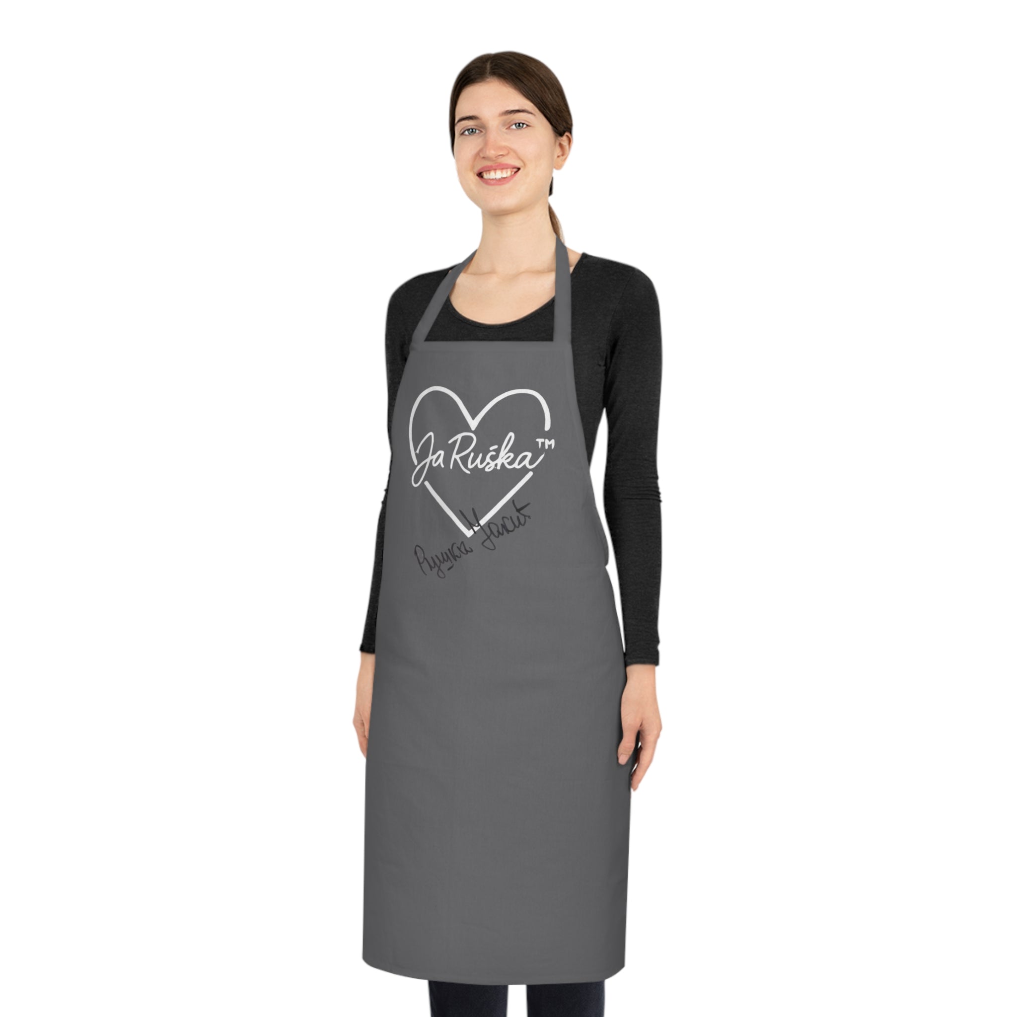 Kitchen Apron Personalized with Signature of RUSKA JAKIC Collection - Best Word Manipulation for SEO