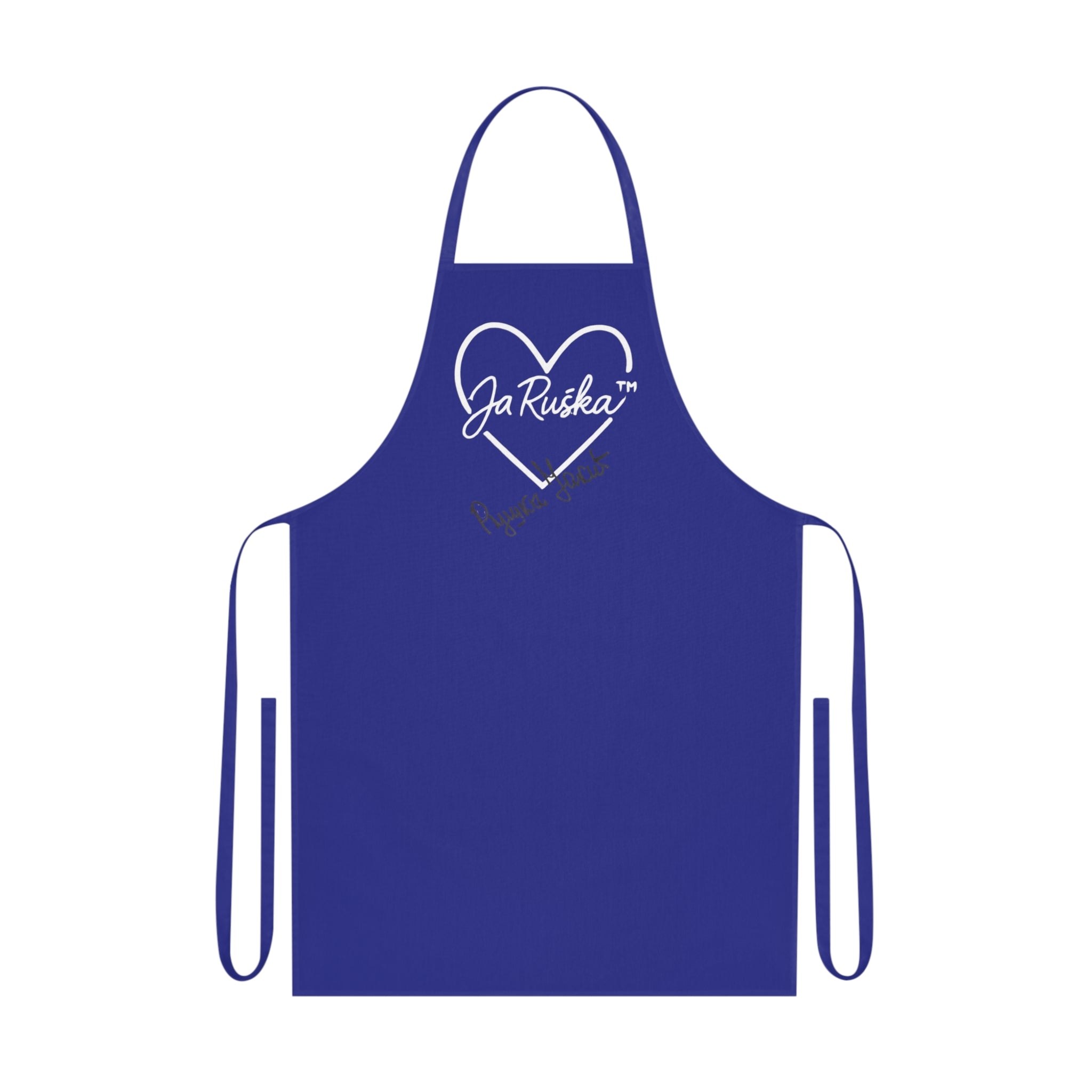 Kitchen Apron Personalized with Signature of RUSKA JAKIC Collection - Best Word Manipulation for SEO