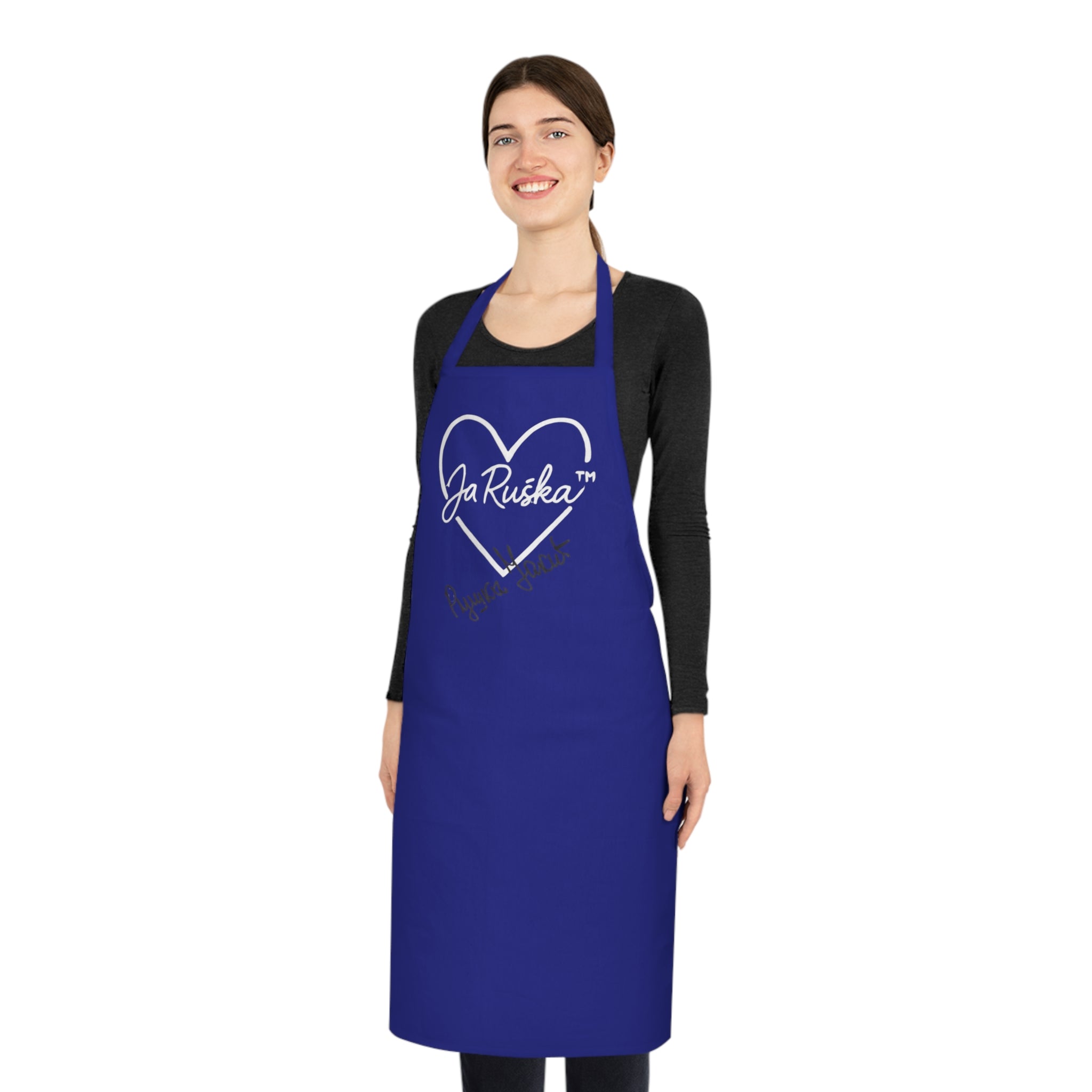 Kitchen Apron Personalized with Signature of RUSKA JAKIC Collection - Best Word Manipulation for SEO