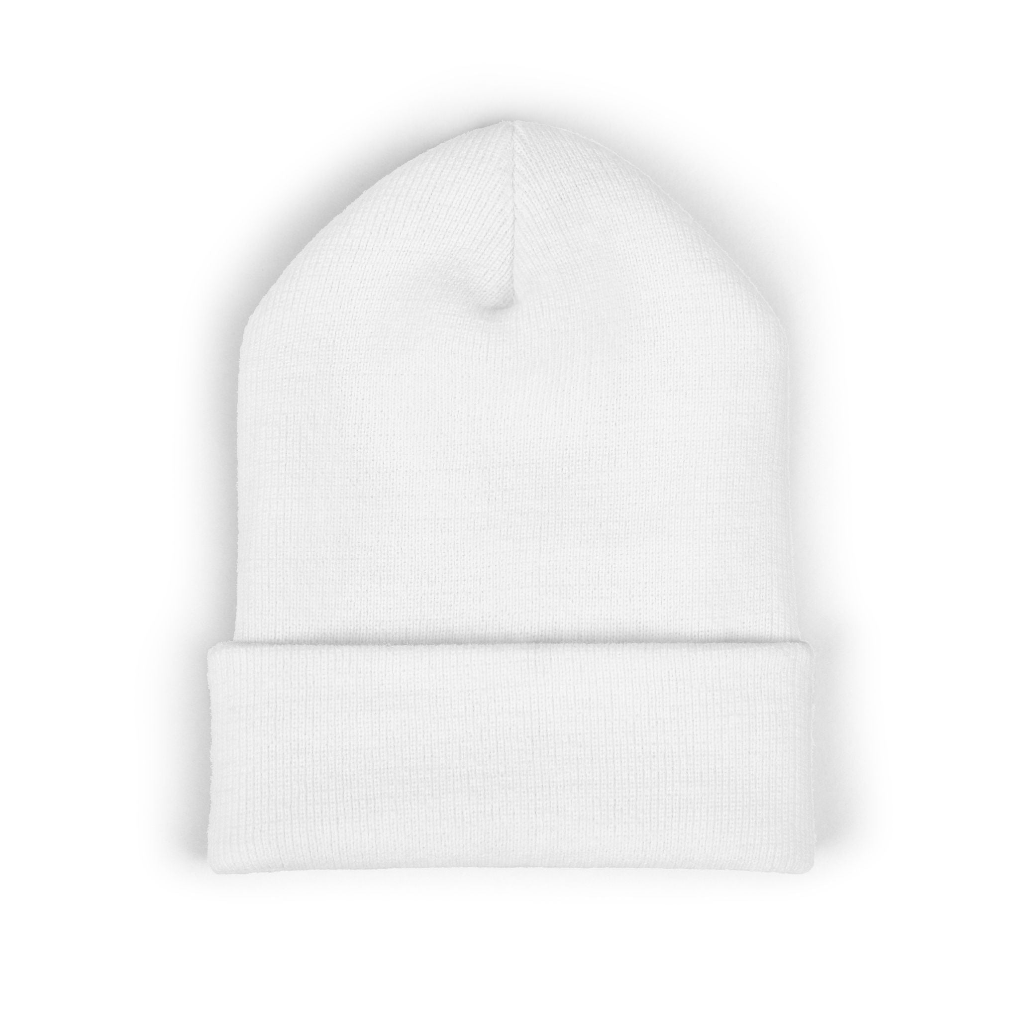Classic Embroidered Cuffed Beanie | Cozy Winter Hat, Gift for Her, Love Hat, Fashion Accessory, Heart Design