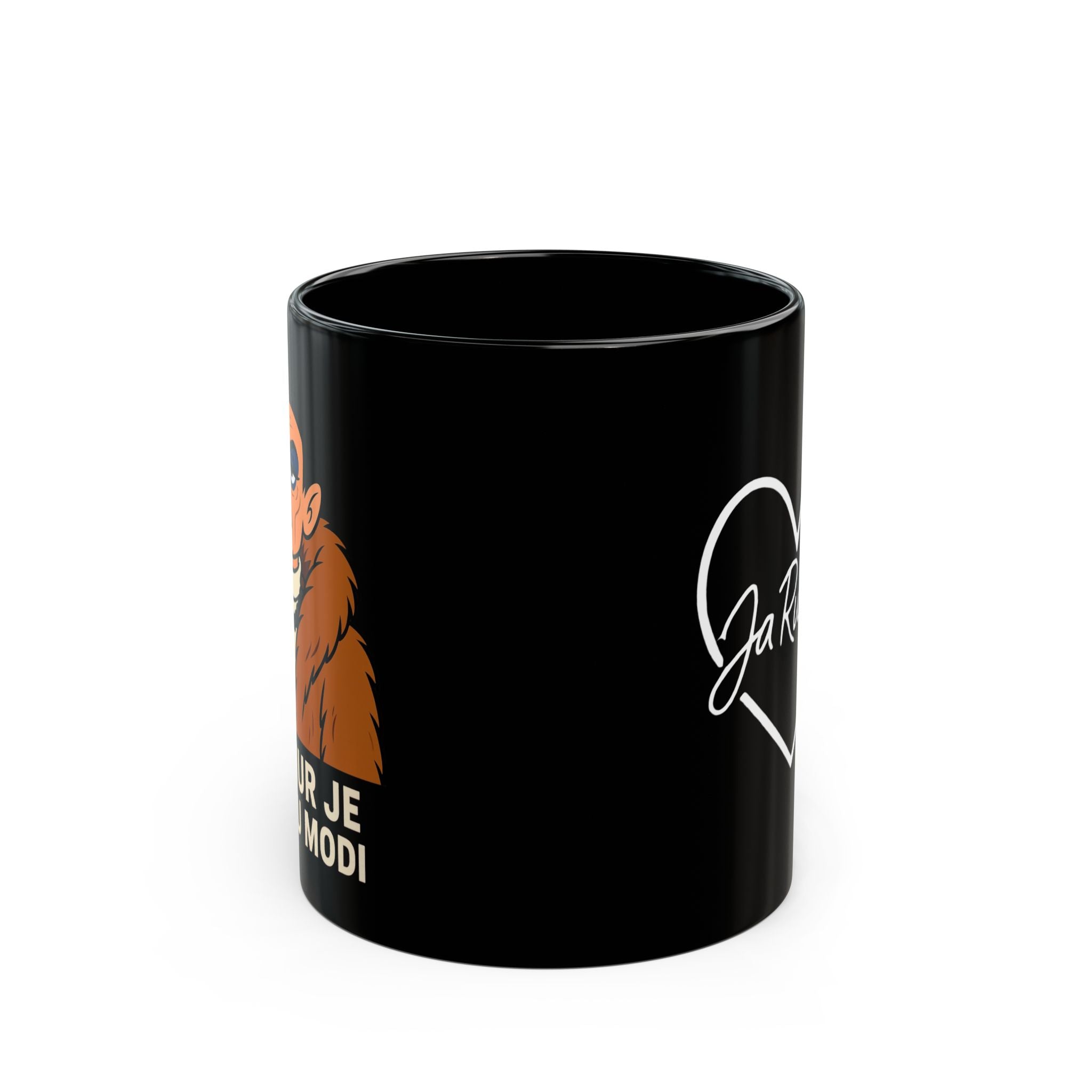 Chic Black Mug with Glamorous Quote, Coffee Mug for Fashion Lovers, Ideal Gift for Birthdays, Holidays, and Celebrations