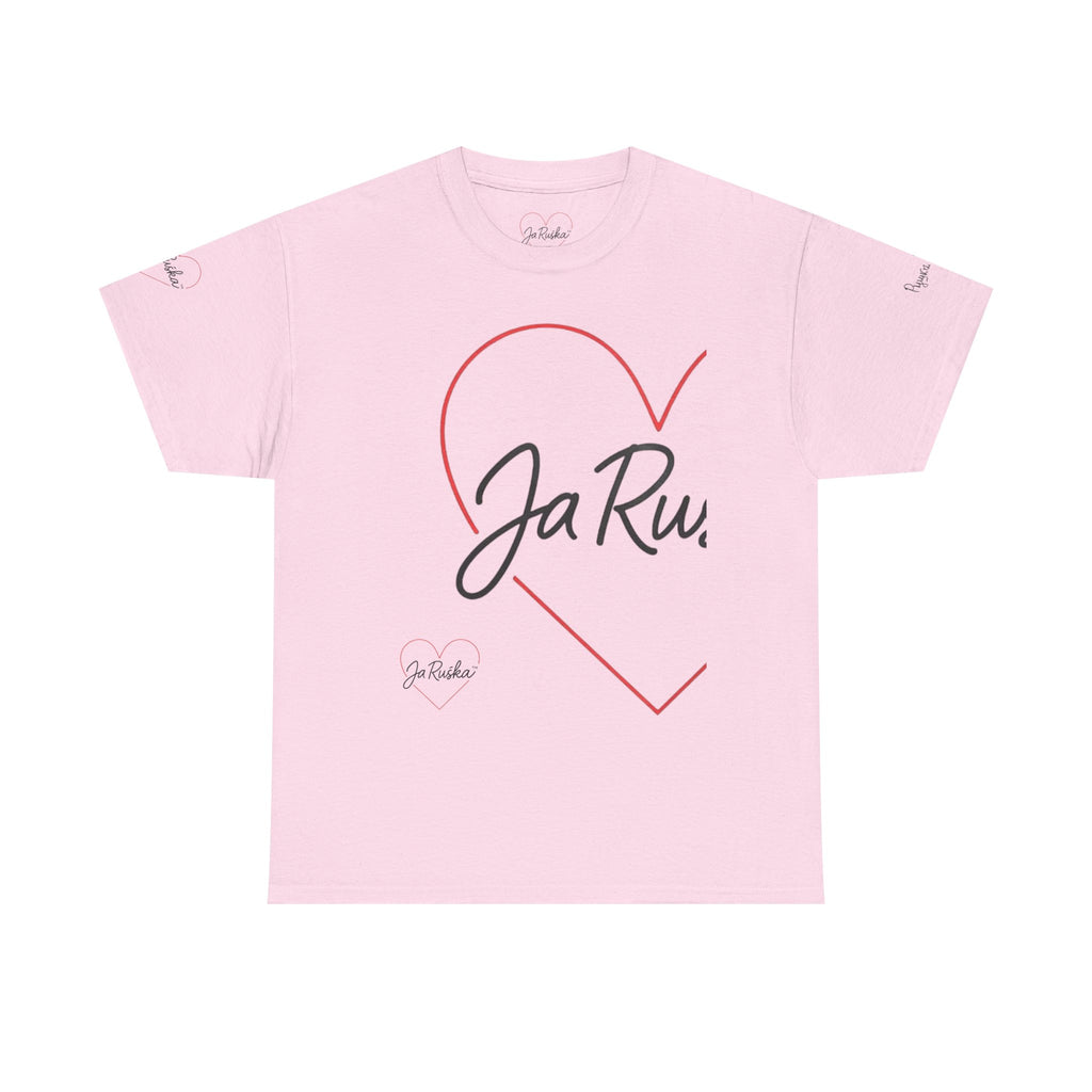 Unisex Cotton Tee - Heart Design, Casual Wear, Gift for Superhero Fans, Trendy Streetwear, Perfect for Celebrations