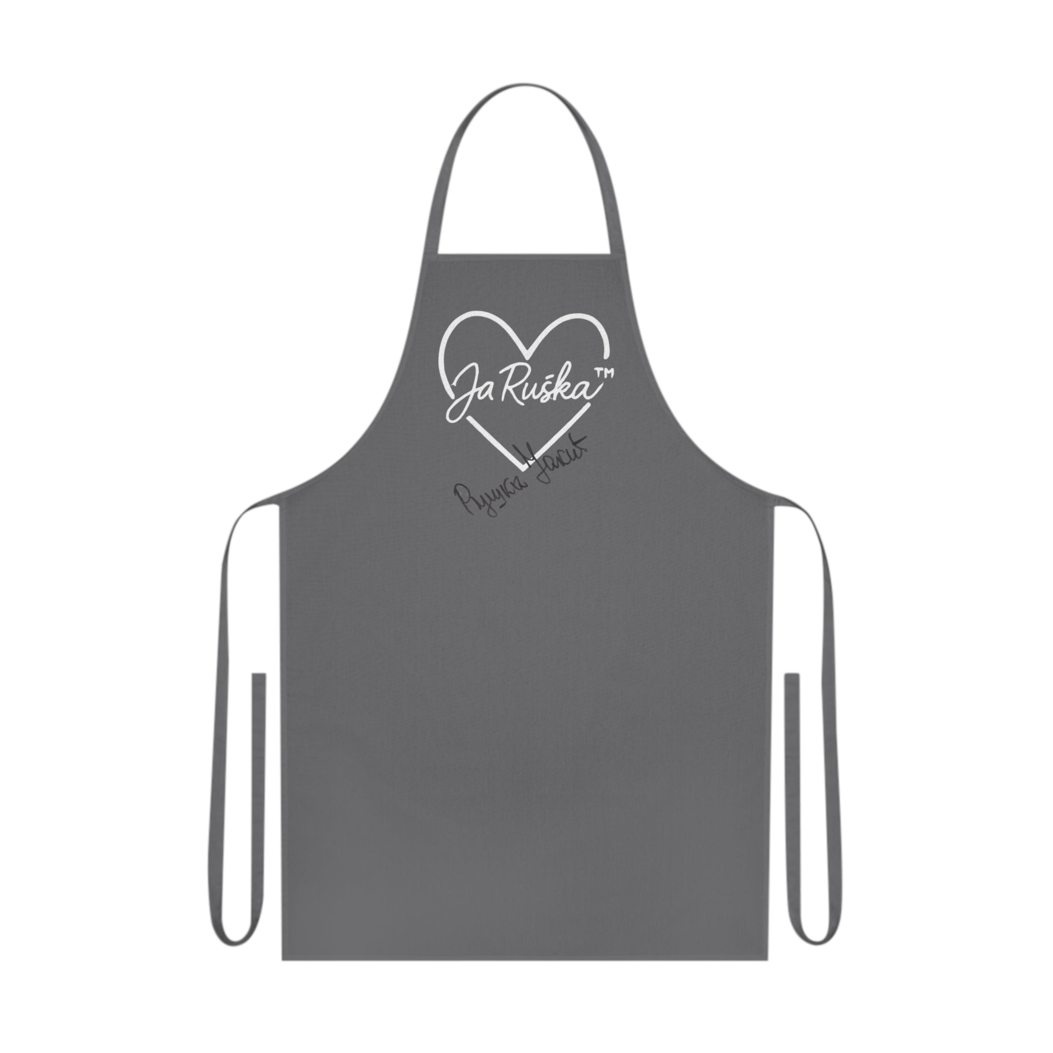 Kitchen Apron Personalized with Signature of RUSKA JAKIC Collection - Best Word Manipulation for SEO