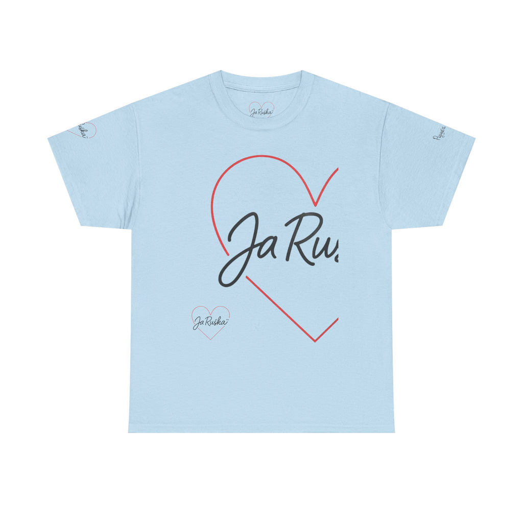 Unisex Cotton Tee - Heart Design, Casual Wear, Gift for Superhero Fans, Trendy Streetwear, Perfect for Celebrations