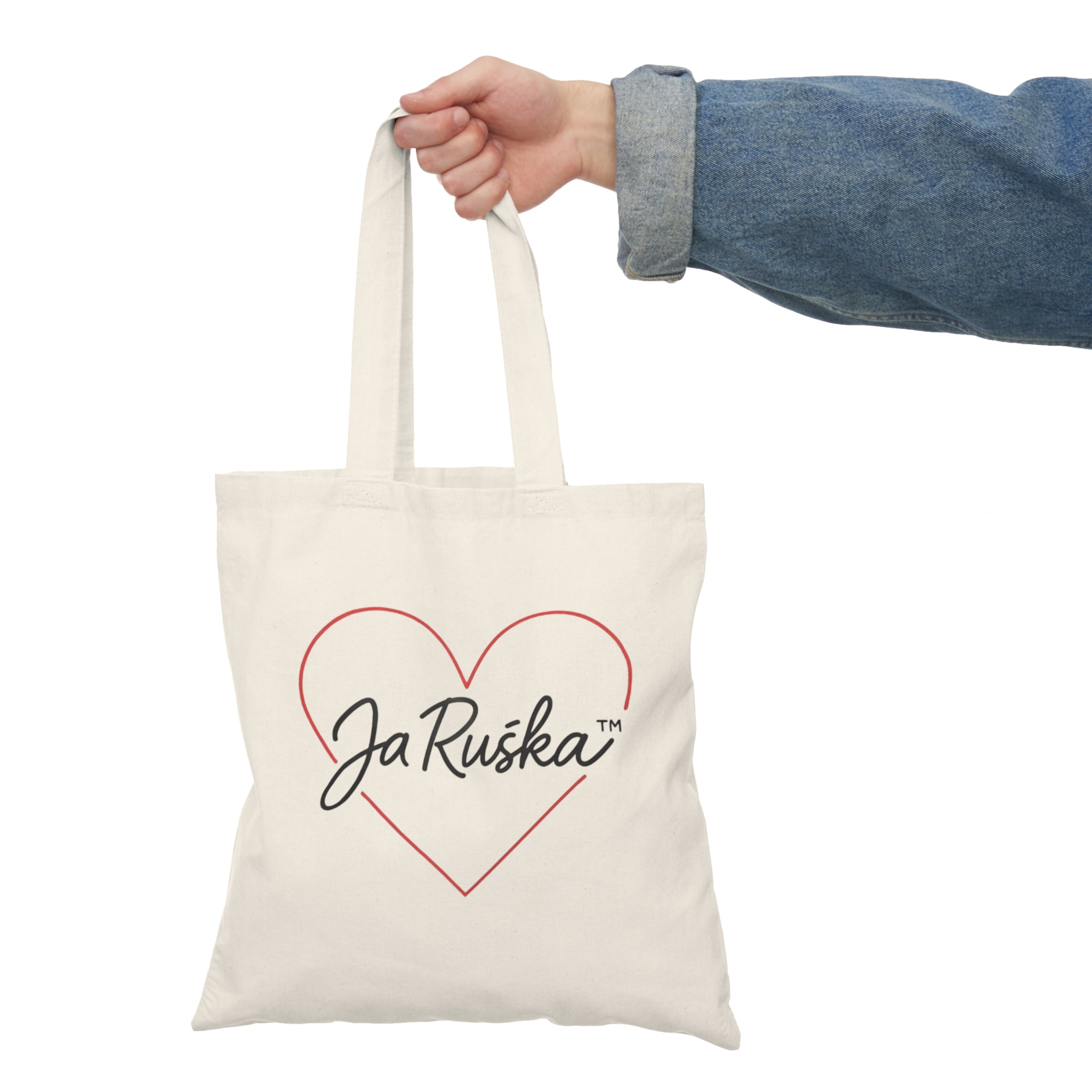 Heartfelt Natural Tote Bag, Eco-Friendly Shopping Bag, Sustainable Gift, Everyday Carryall, Personalized Tote for All Occasions